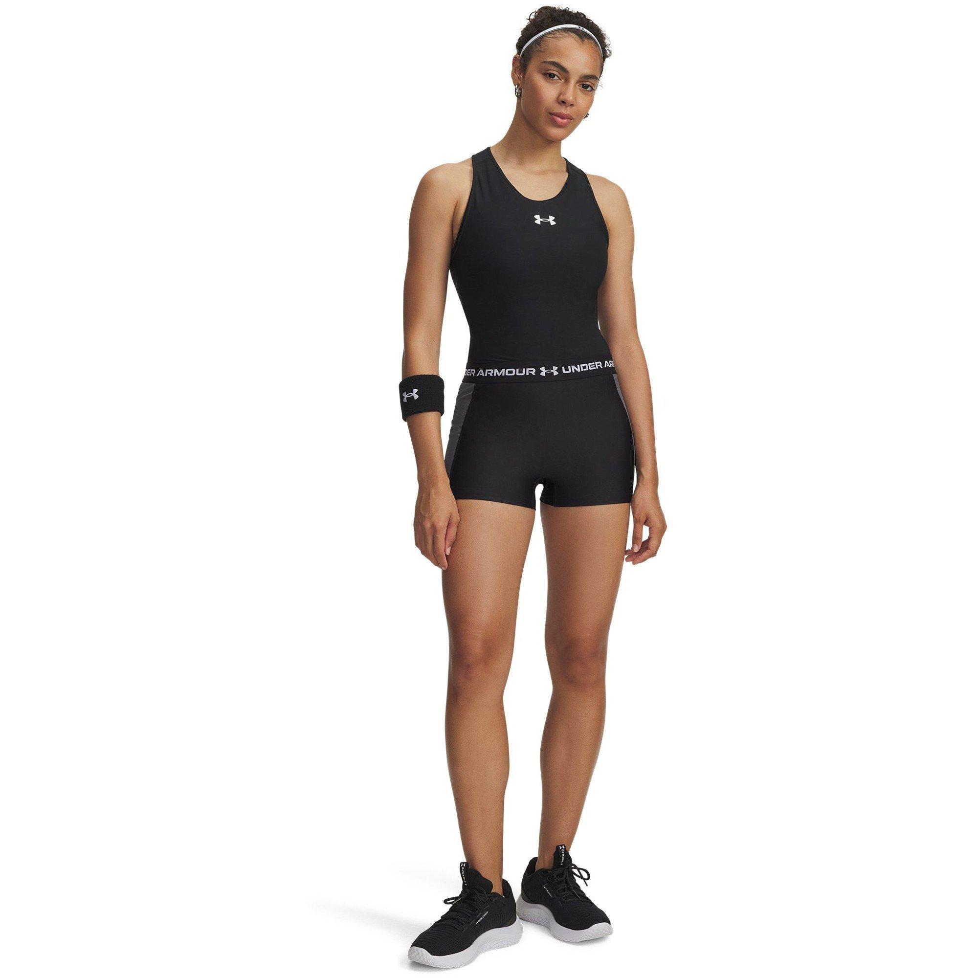 Black - Under Armour - UA Hg Rib Shorty Ld99 - 3