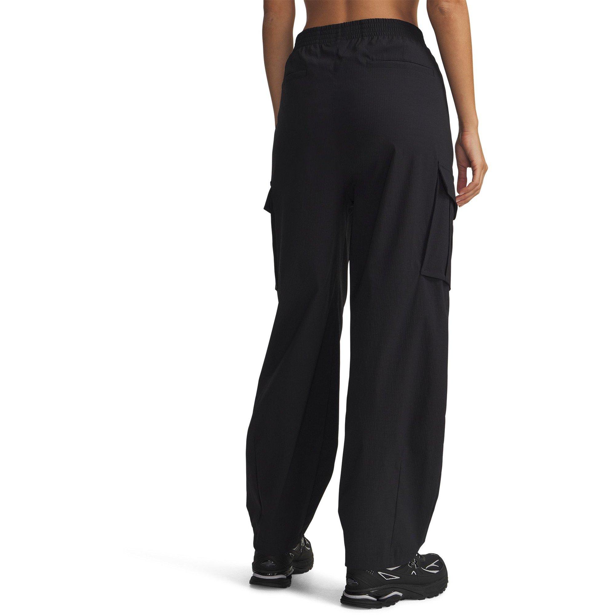 Negro - Under Armour - Women's Unstoppable Cargo Tracksuit Bottoms - 2