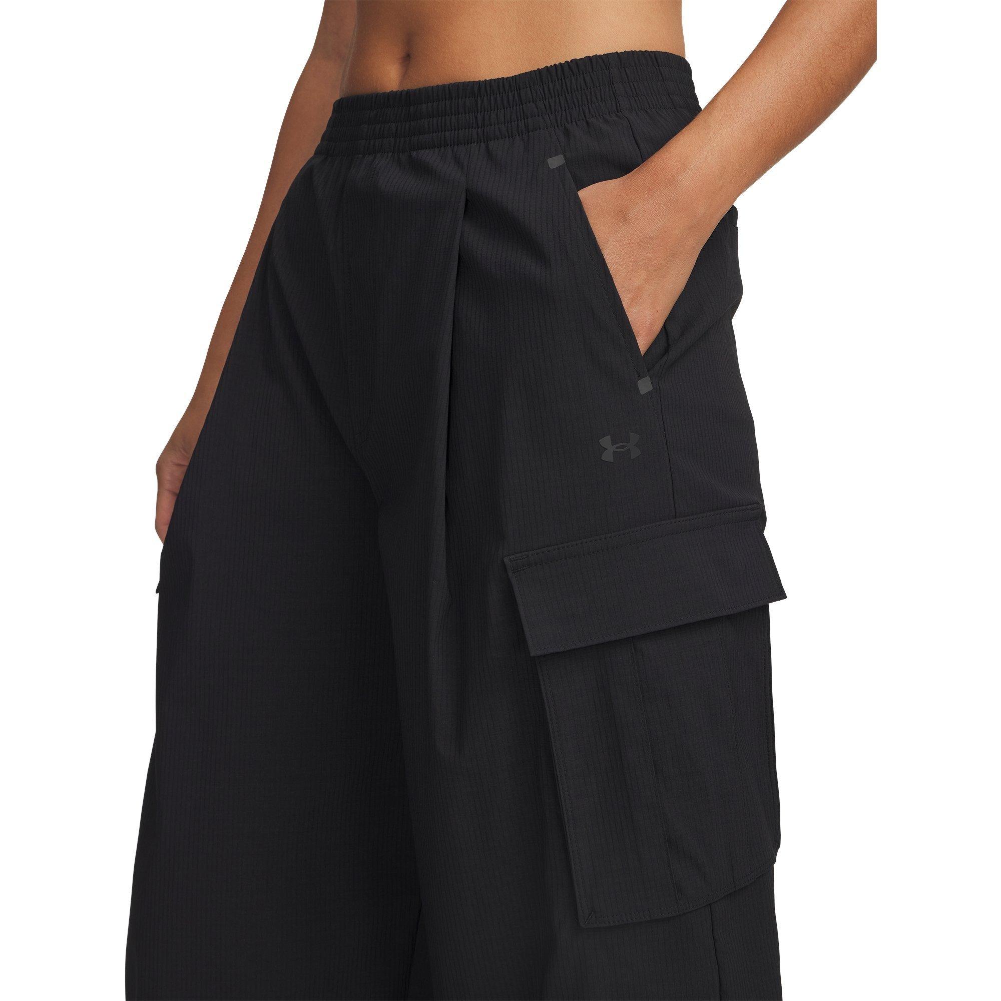 Negro - Under Armour - Women's Unstoppable Cargo Tracksuit Bottoms - 3