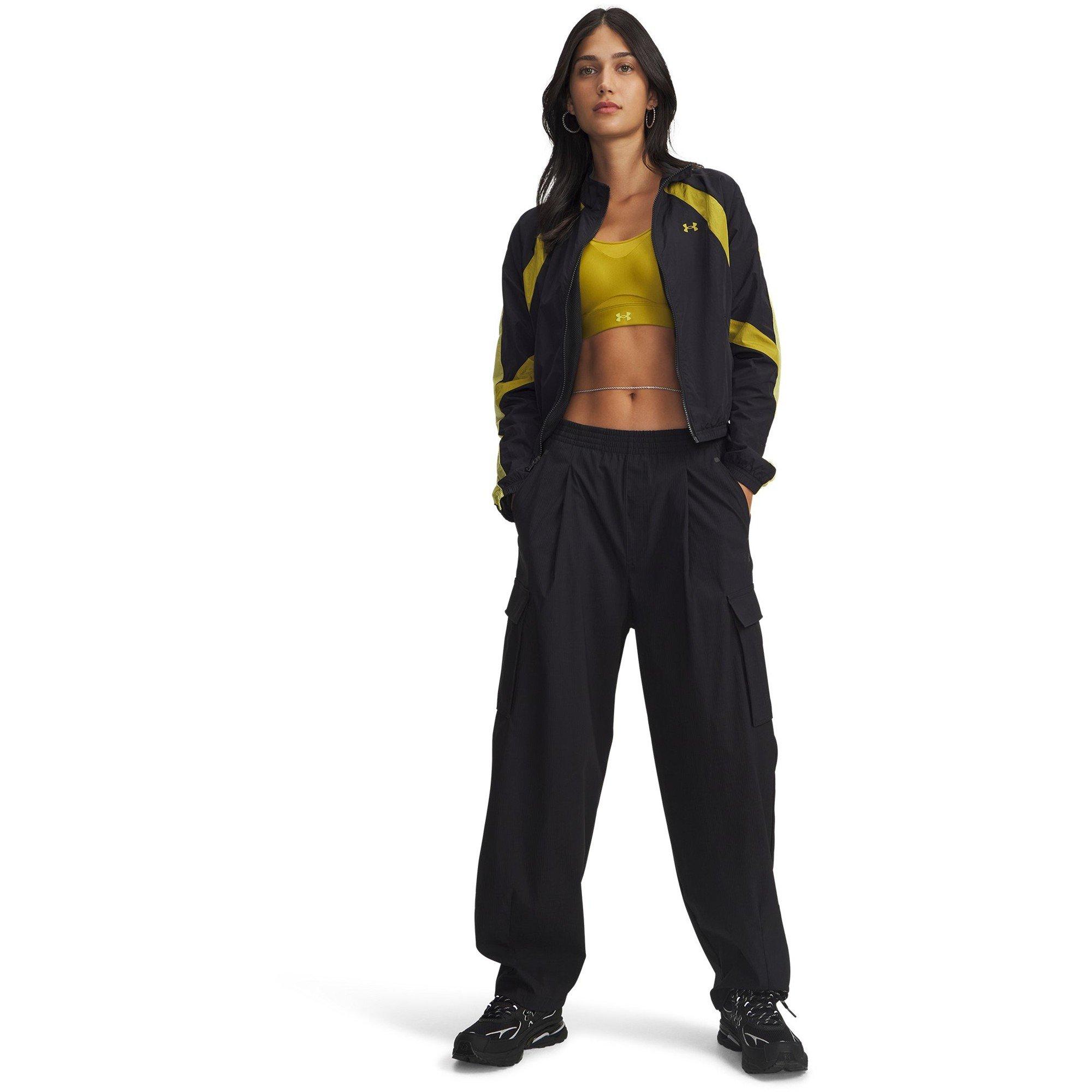 Negro - Under Armour - Women's Unstoppable Cargo Tracksuit Bottoms - 4