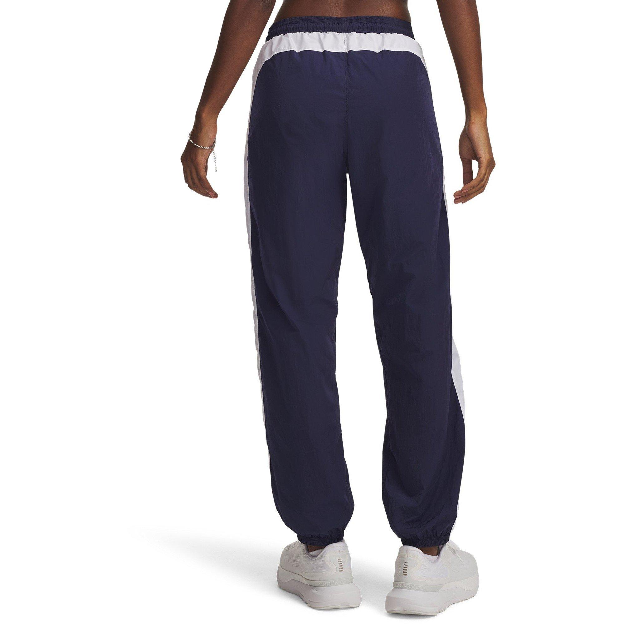 Blue - Under Armour - Women's Icon Crinkle Tracksuit Bottoms - 2