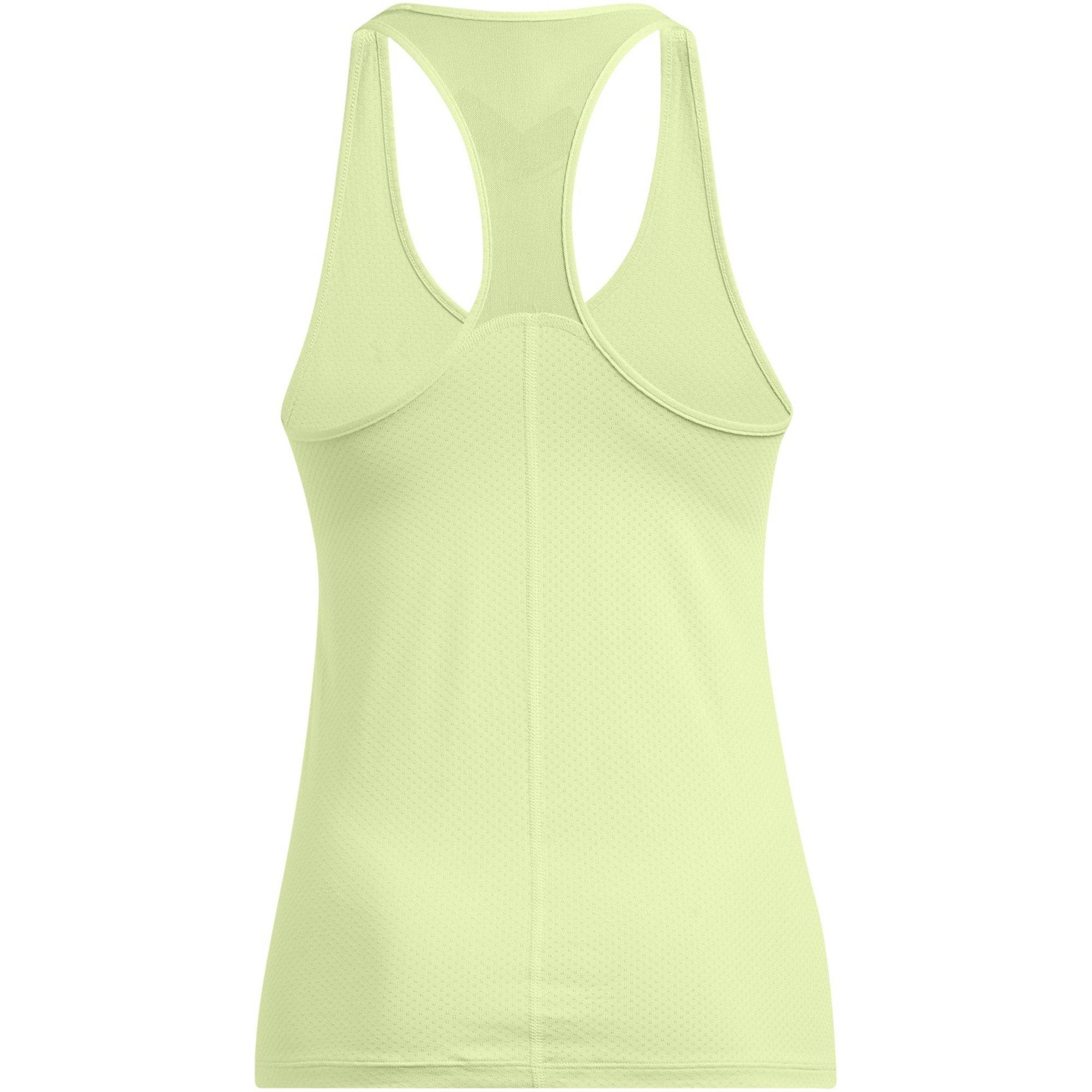 Grøn - Under Armour - Under Armour Tech Mesh Racer Tank Gym Vest Womens - 2