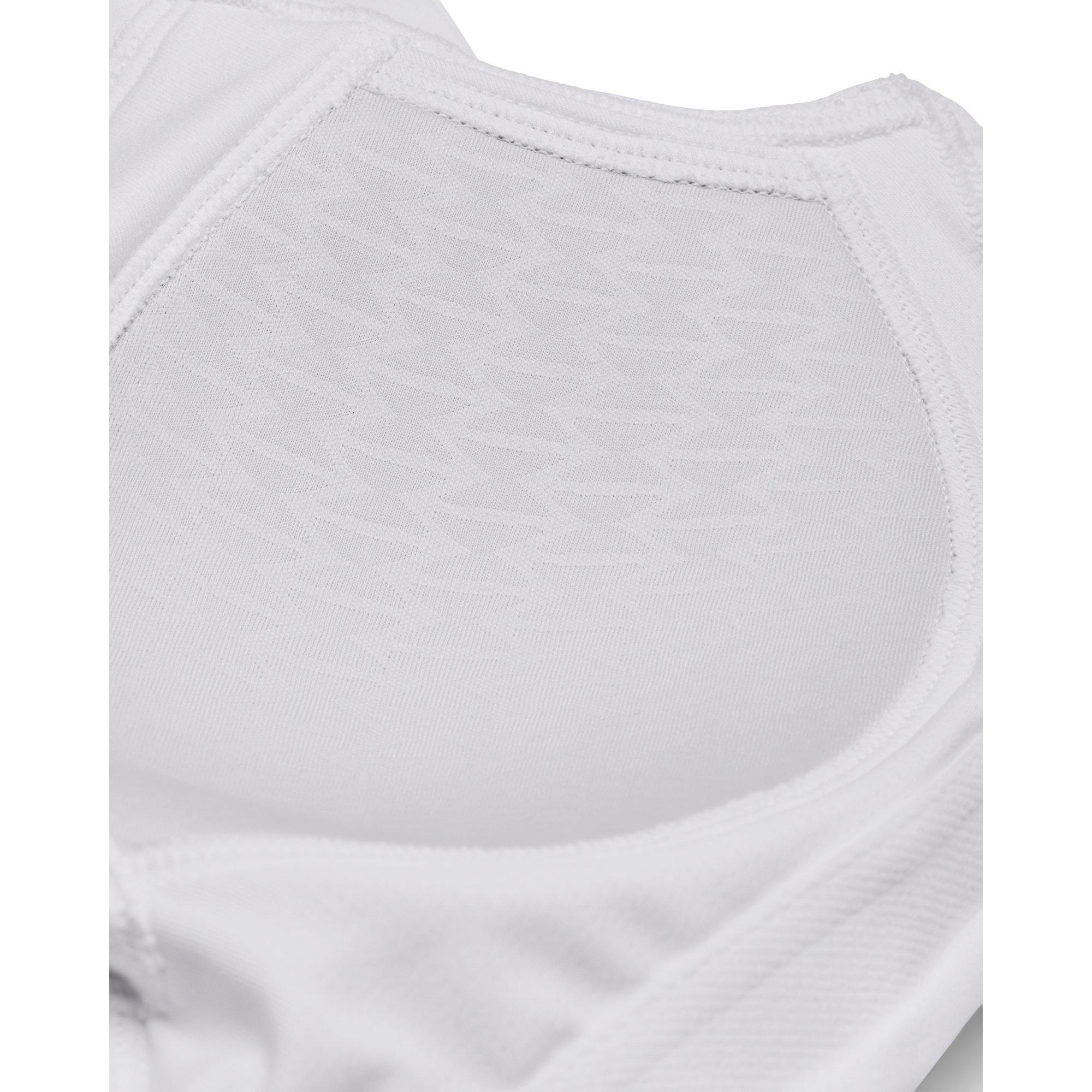 Blanc - Under Armour - Women's SmartForm Evolution Mid Medium Impact Sports Bra - 16