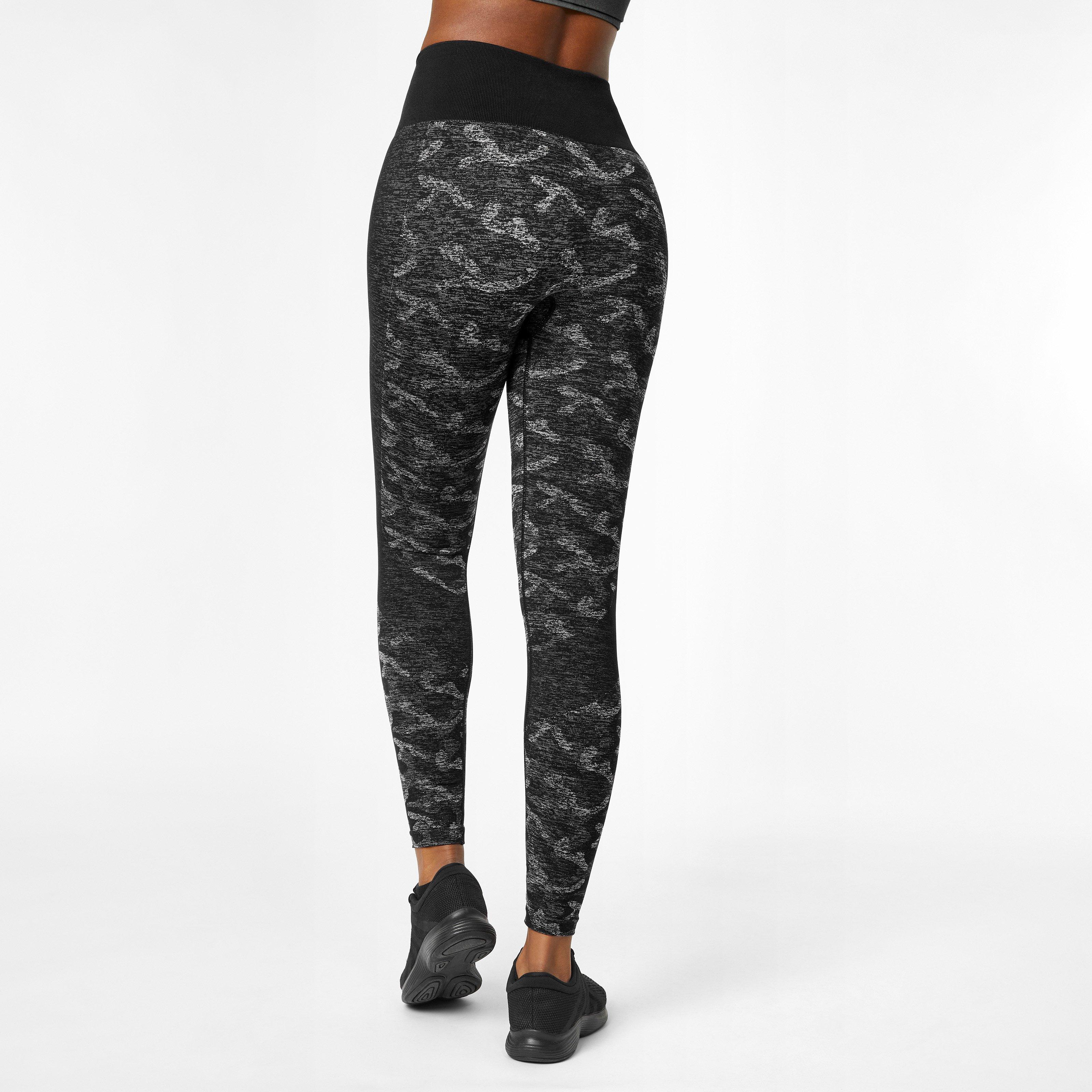 Preto - Everlast - Seamless Camo Leggings - 2