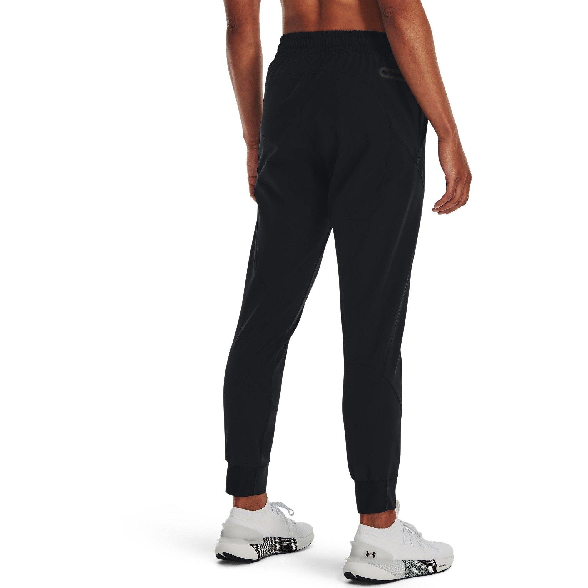 Black - Under Armour - Under Armour Ua Unstoppable Jogger Tracksuit Bottom Womens - 4