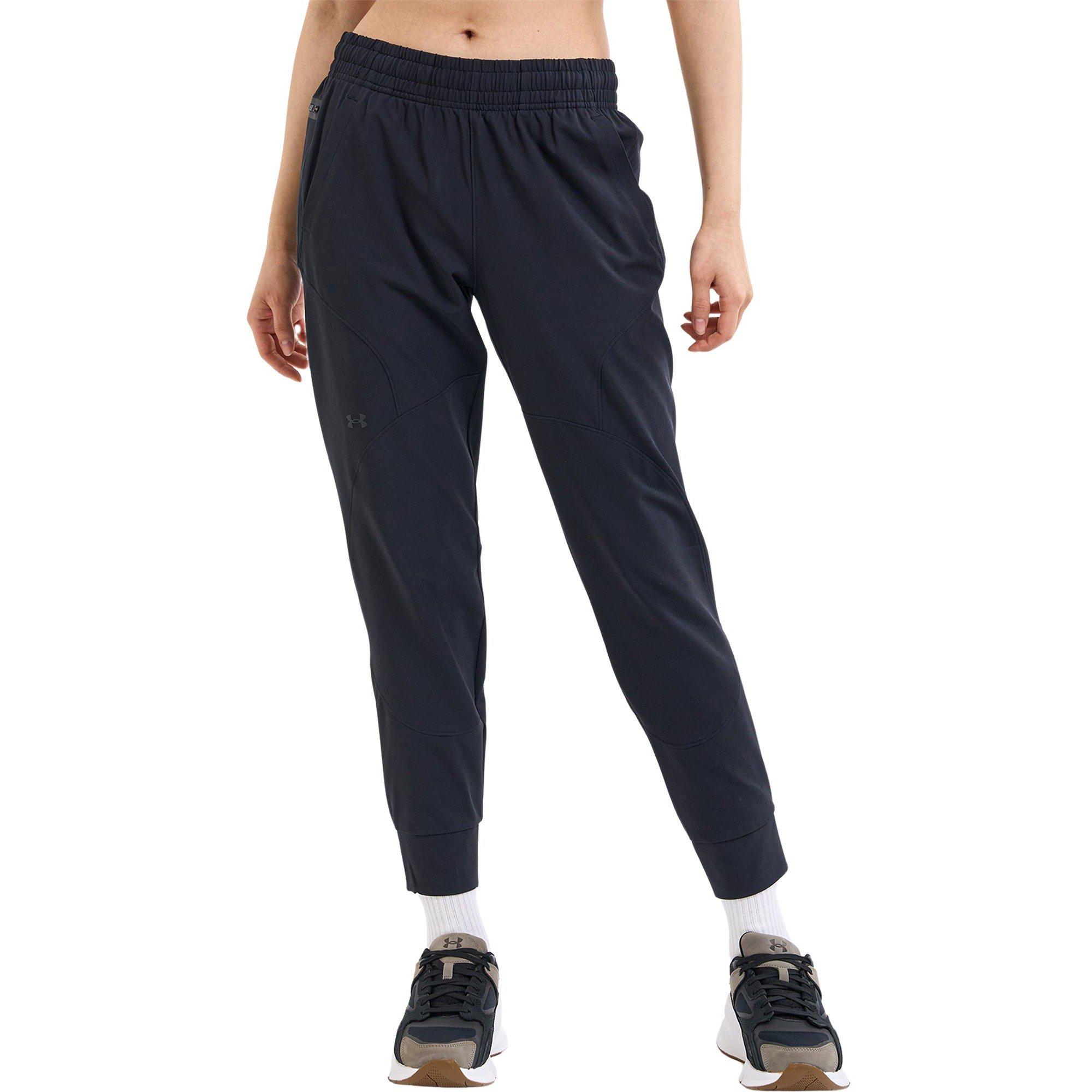 Black - Under Armour - Under Armour Ua Unstoppable Jogger Tracksuit Bottom Womens - 6
