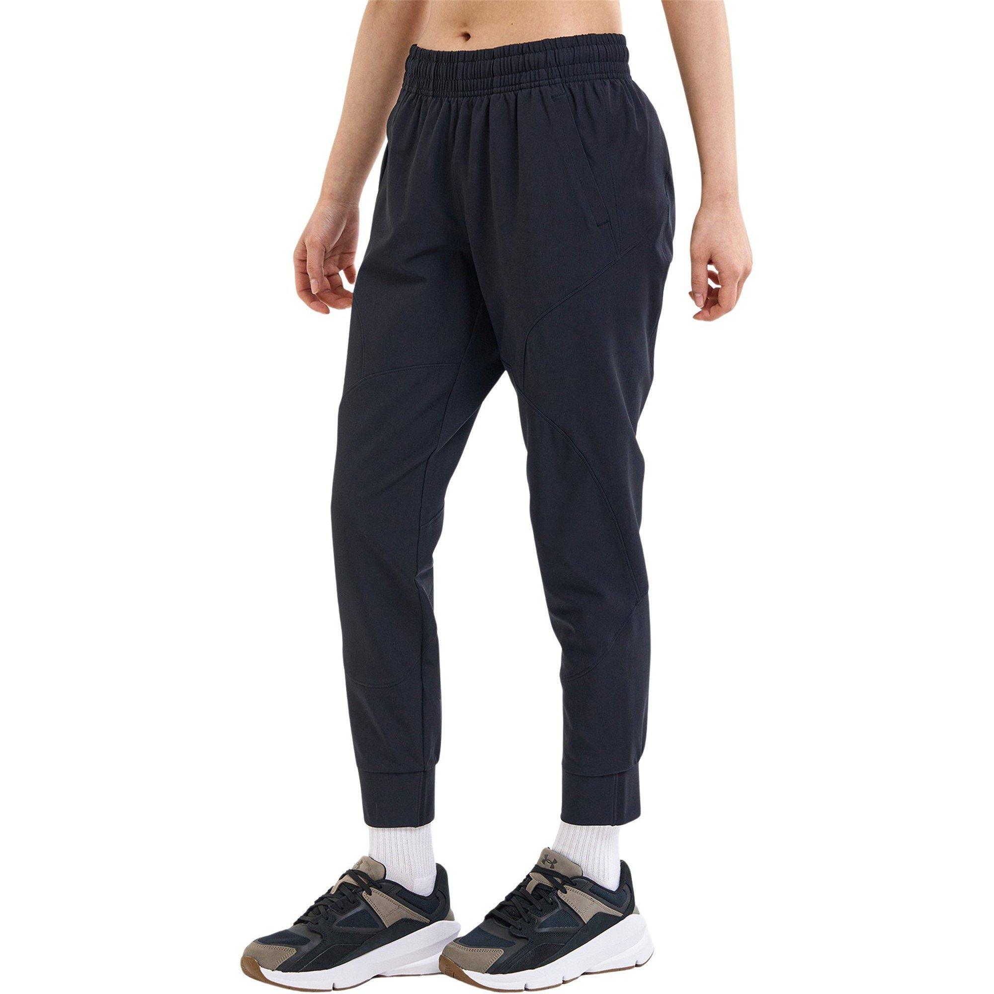 Black - Under Armour - Under Armour Ua Unstoppable Jogger Tracksuit Bottom Womens - 9