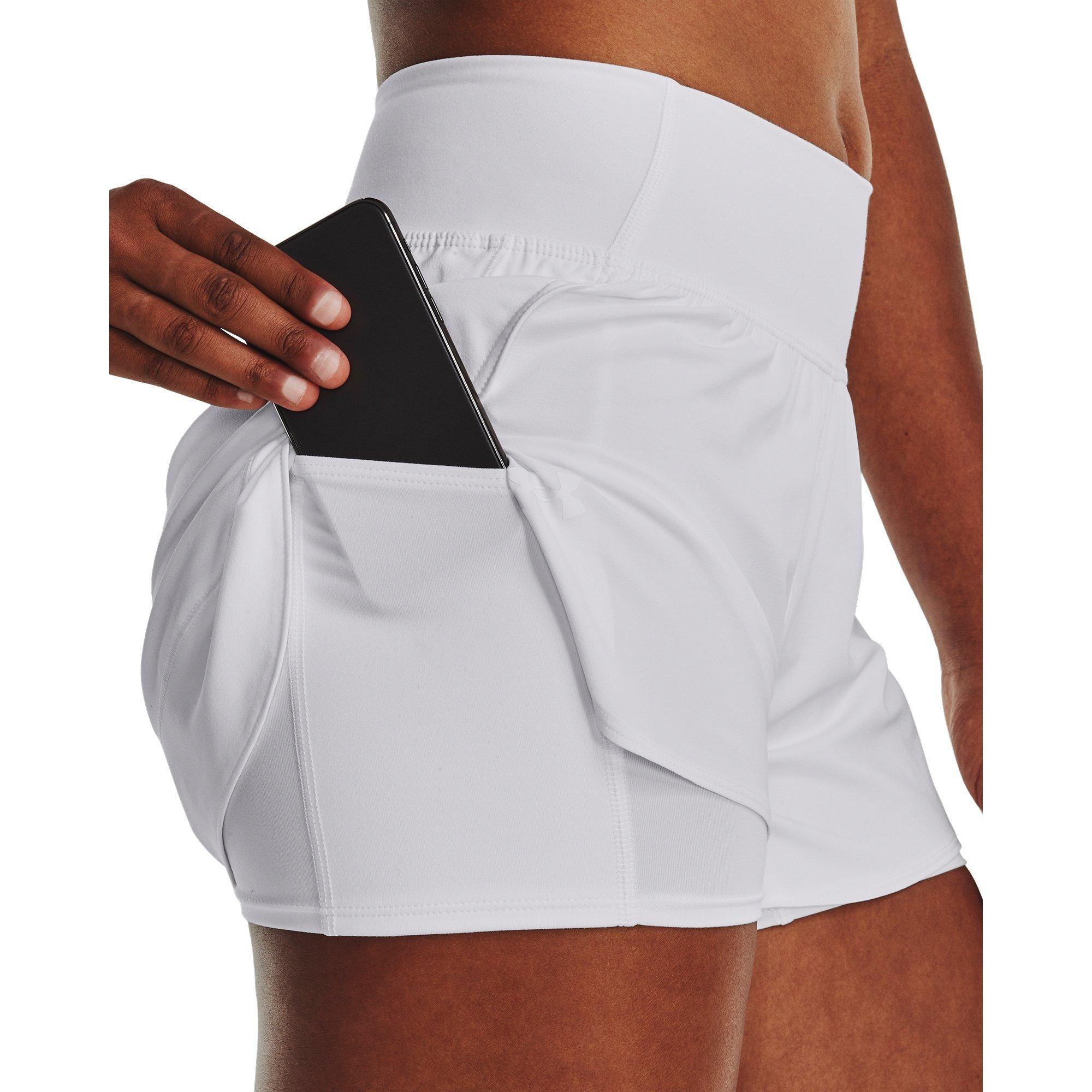 White - Under Armour - Under Armour Ua Vanish 2in1 Short Gym Womens - 5