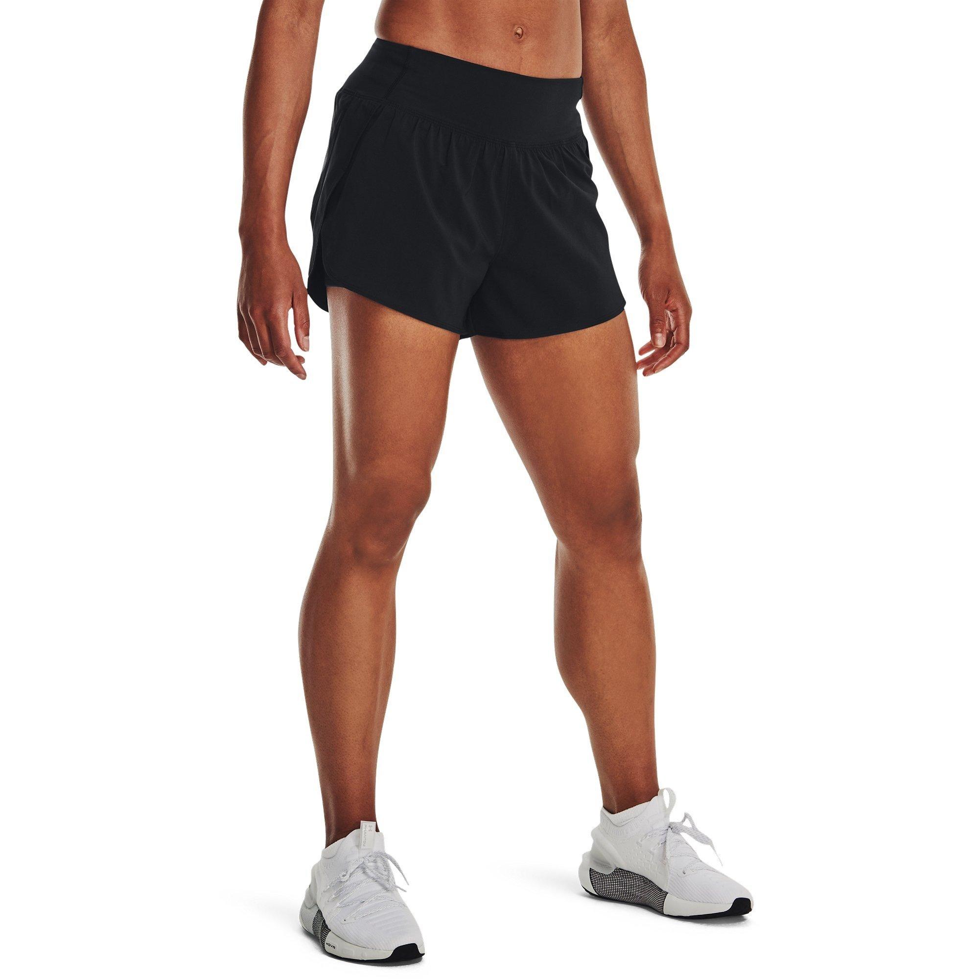 Zwart - Under Armour - Under Armour Ua Vanish 2in1 Short Gym Womens - 3
