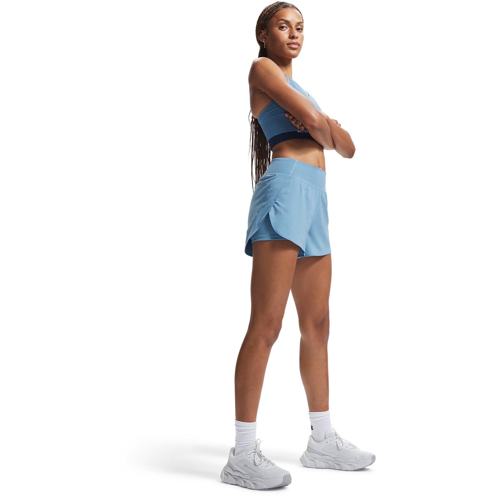 Blue - Under Armour - Under Armour Ua Vanish 2in1 Short Gym Womens - 5