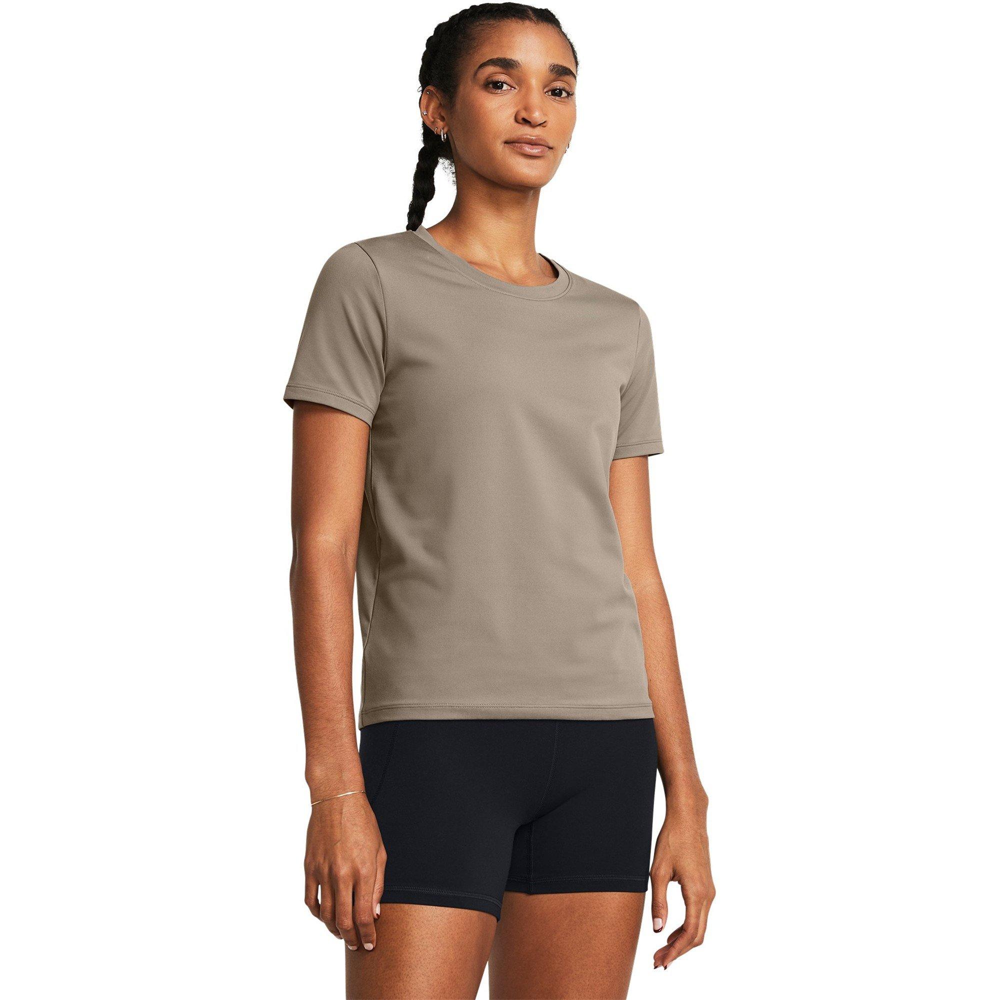 Smeđa - Under Armour - Women's Meridian Short Sleeve T-Shirt - 3