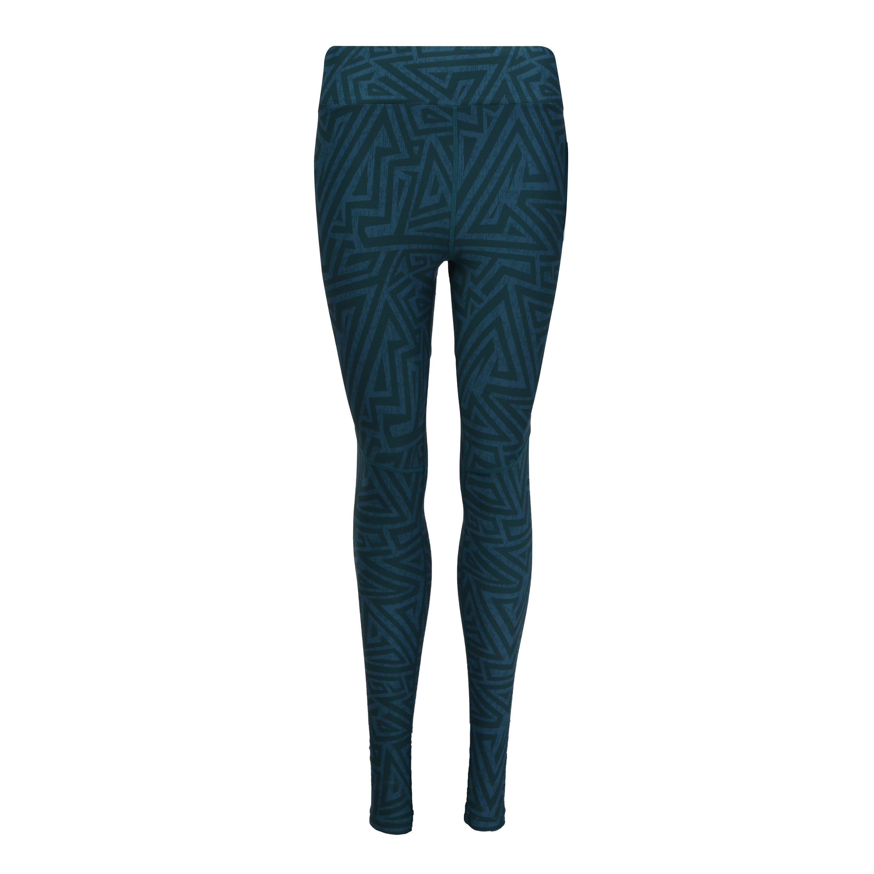 Blågrøn - Skins - Performance Gym Leggings - 1