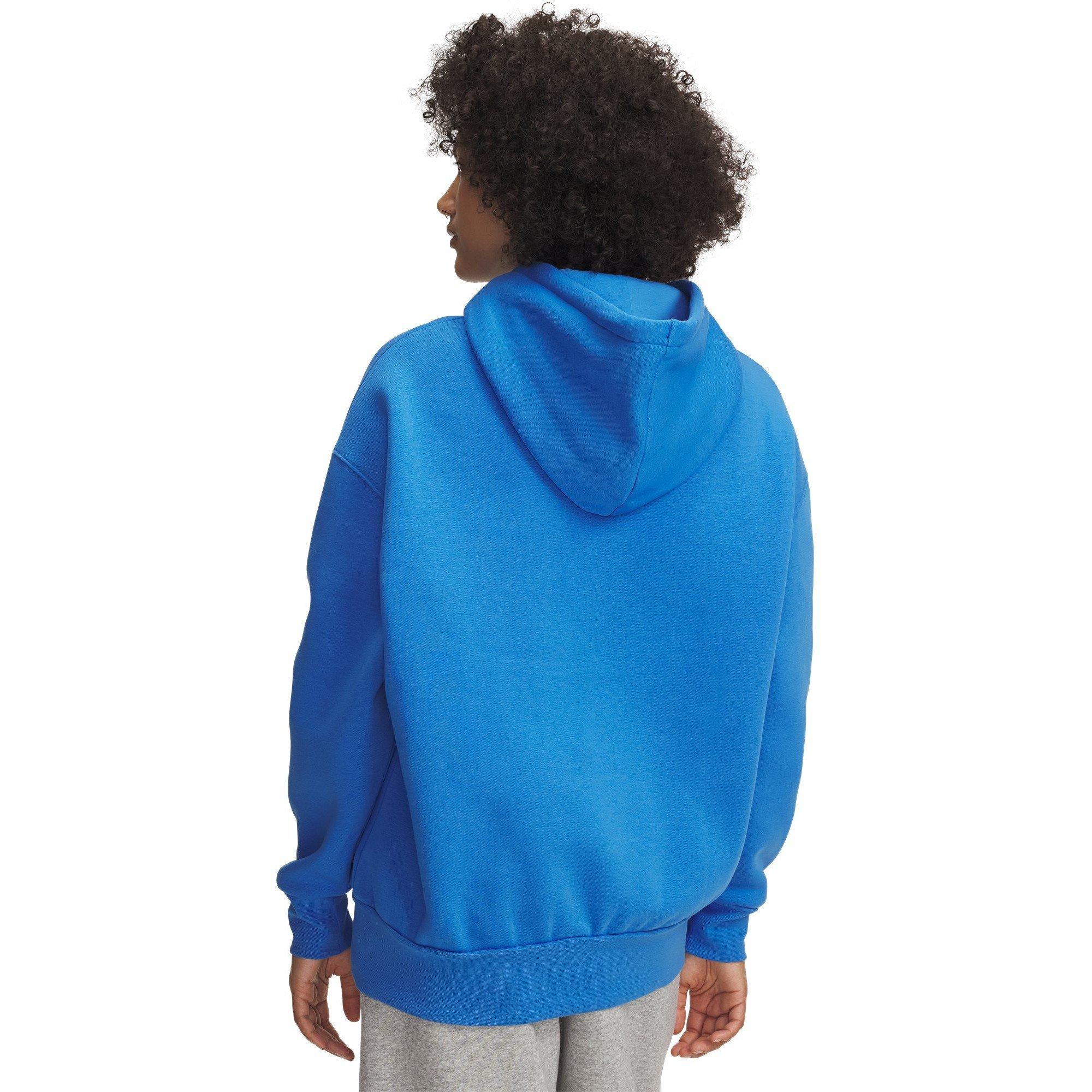 Blue - Under Armour - Women's Icon Fleece Oversized Hoodie - 2