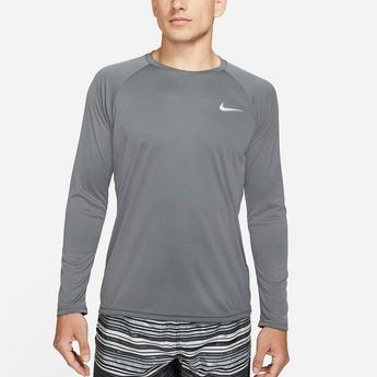 Nike Essentials Mens Long Sleeve Hydroguard Swim Shirt