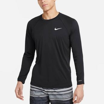 Nike Essentials Mens Long Sleeve Hydroguard Swim Shirt