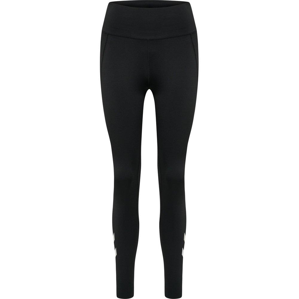 Hummel Women's Grace High Waist Tights - Black - 8 (XS)