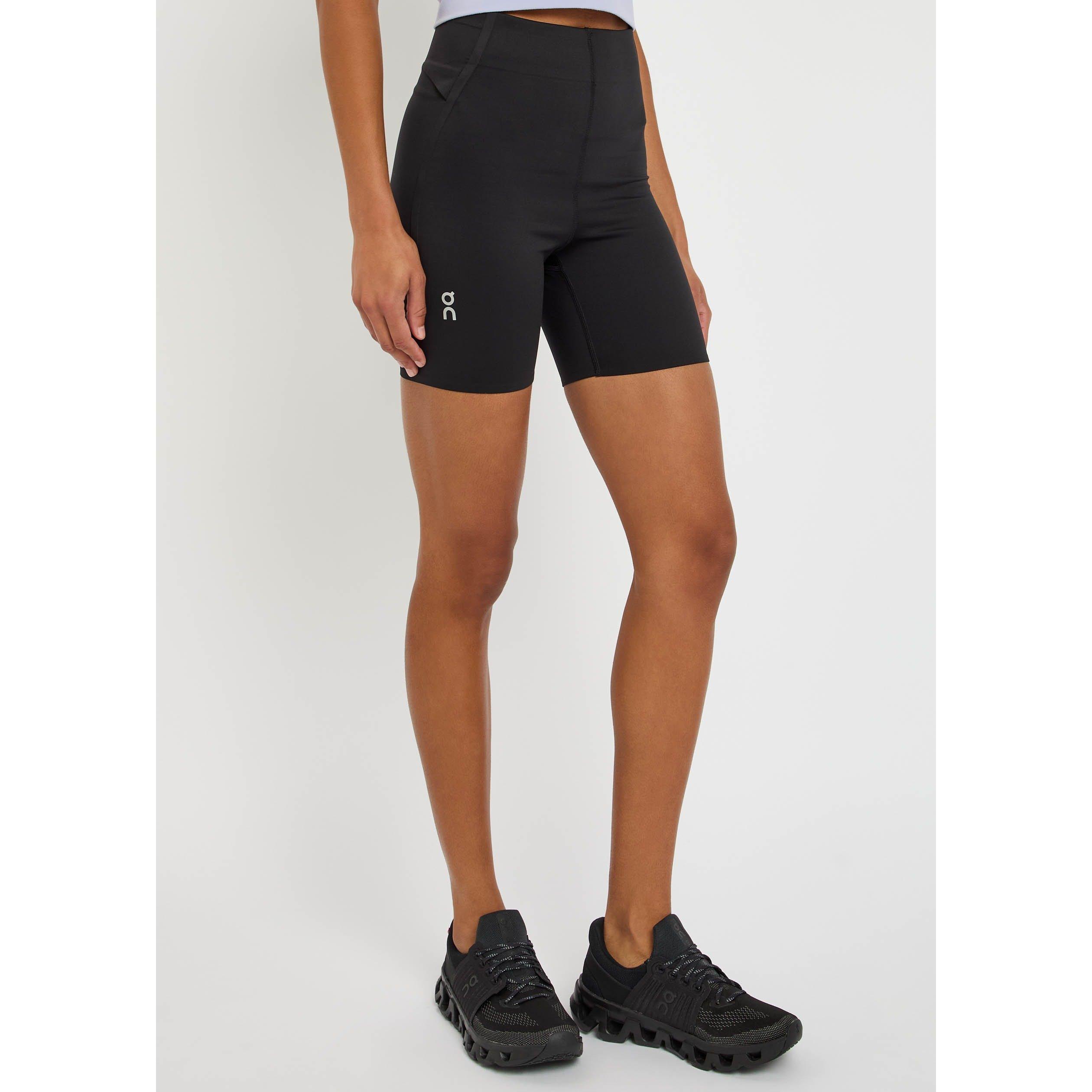 BLACK - On - Women's 6" Compression-Fit Performance Shorts - 2