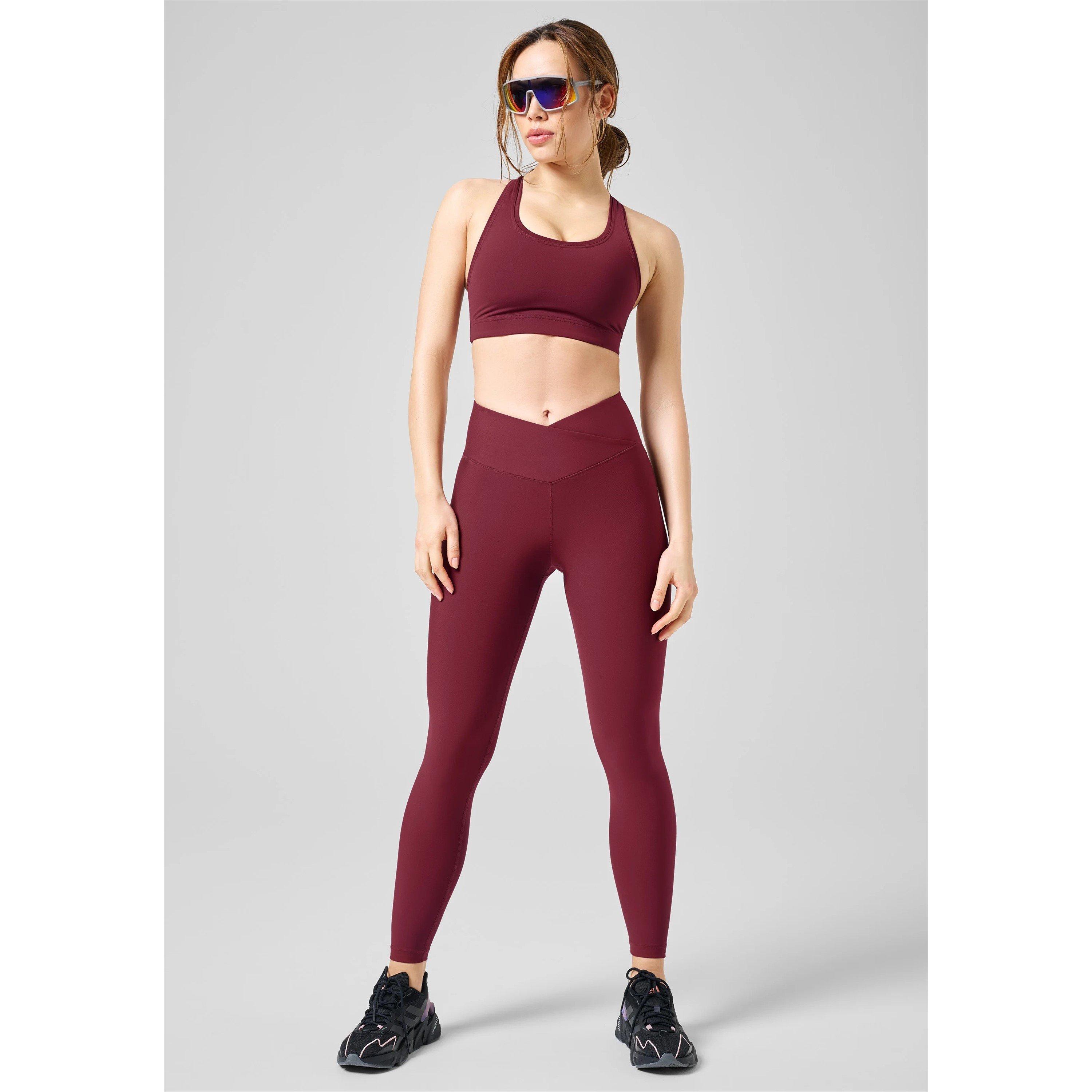Red - Casall - Women's Performance Gym Leggings - 1