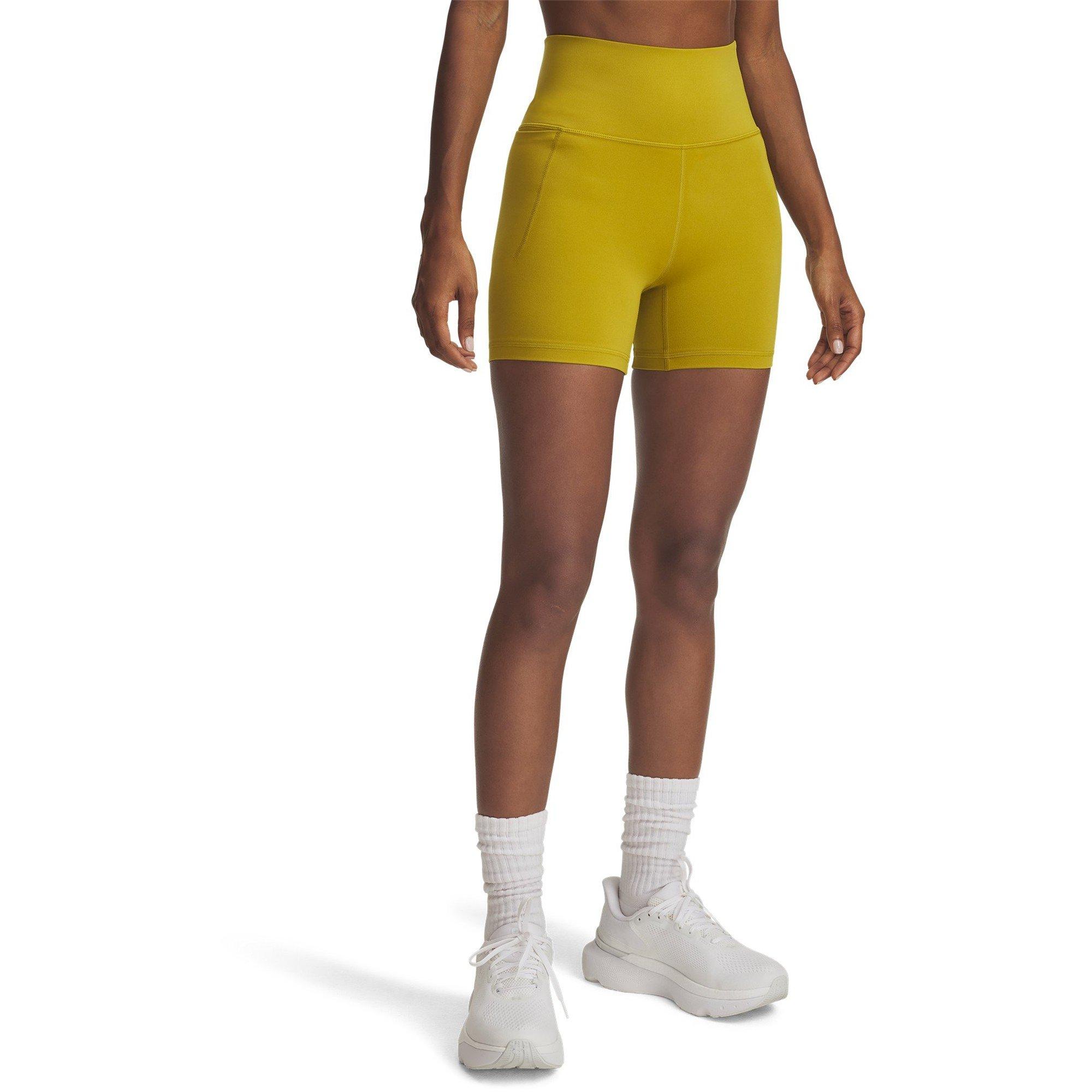Under Armour Women's Meridian Middy Compression Shorts - Green - 8 (XS)