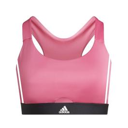 adidas Workout Ready Camo Print Bra Womens Medium Impact Sports