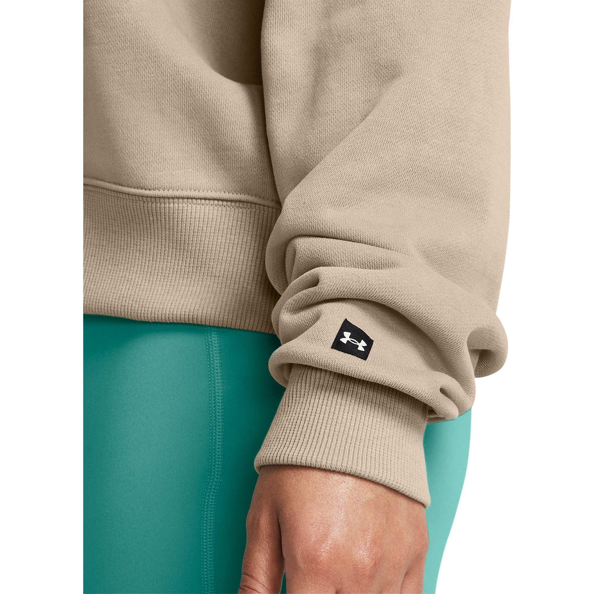Brun - Under Armour - Under Armour Pjt Rck Hw Terry Ls Q1 Sweatshirt Womens - 5