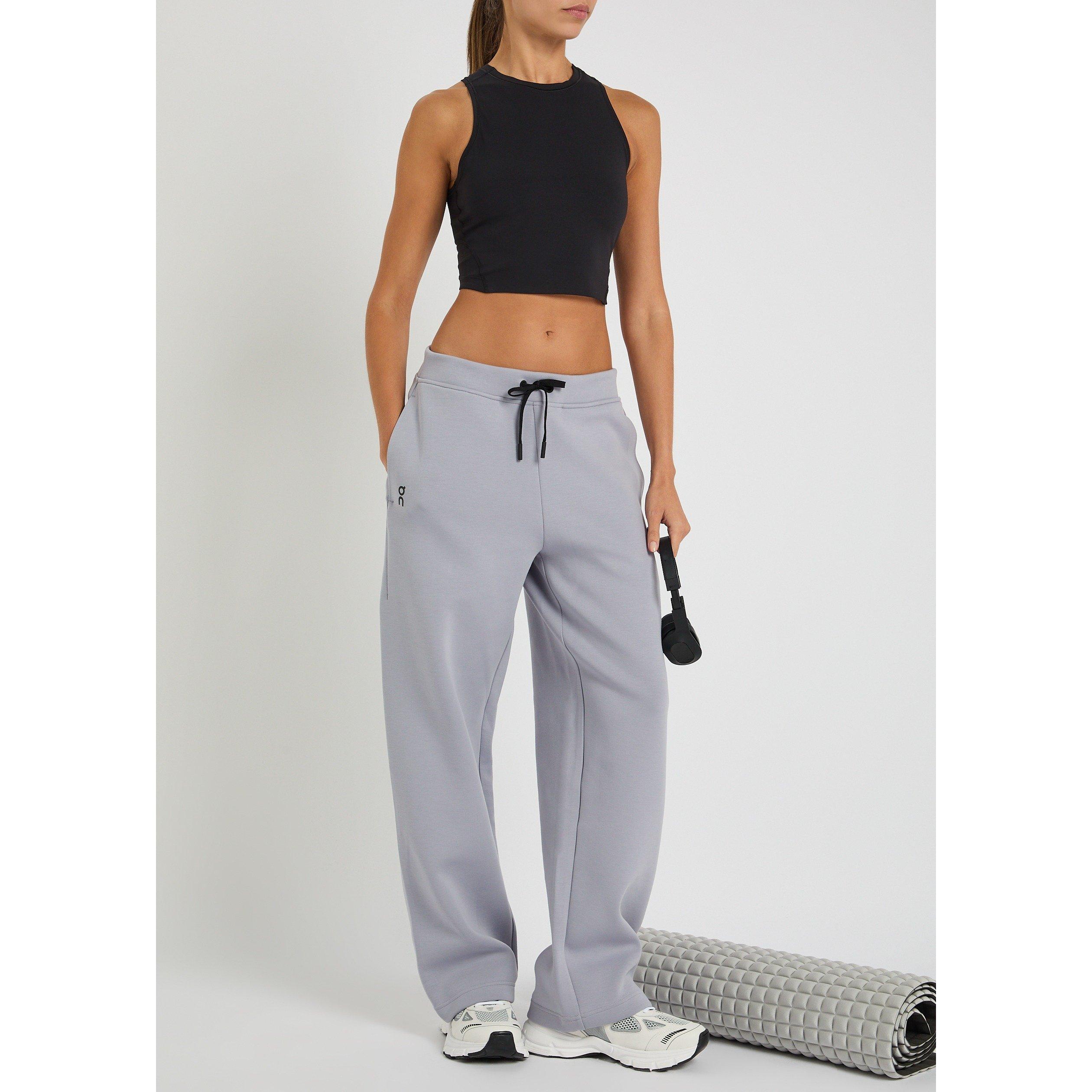 BLACK - On - Women's T Studio Cropped Slim-Fit Performance Vest - 5