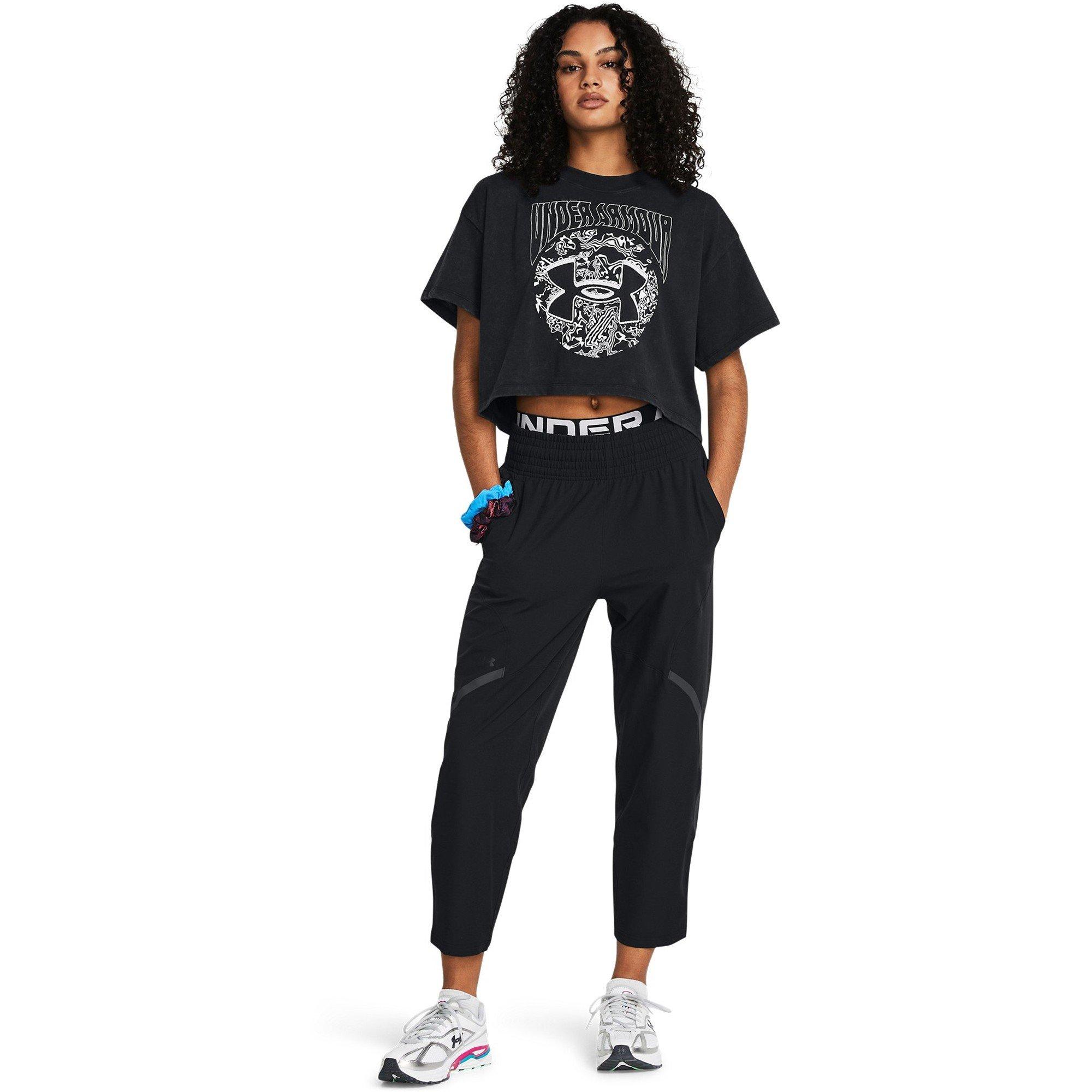 Schwarz - Under Armour - Under Armour Unstoppable Ankle Pant Tracksuit Bottom Womens - 9