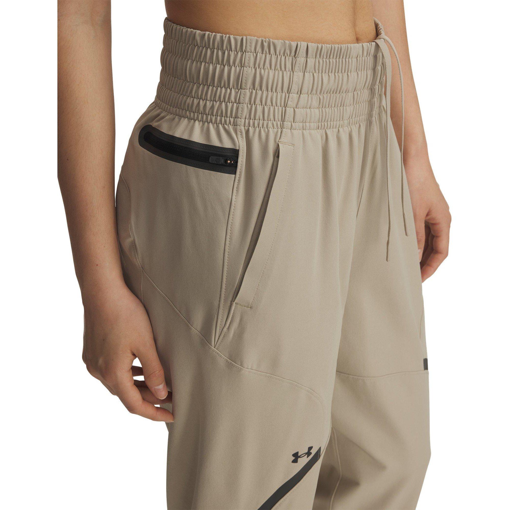 Brown - Under Armour - Under Armour Unstoppable Ankle Pant Tracksuit Bottom Womens - 3