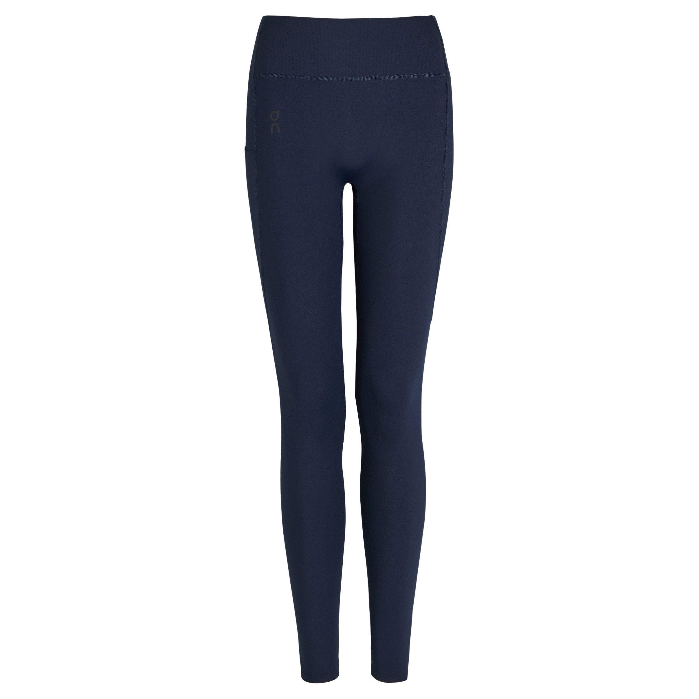 NAVY - On - Women's Studio High-Waisted Compression-Fit Performance Tights - 1