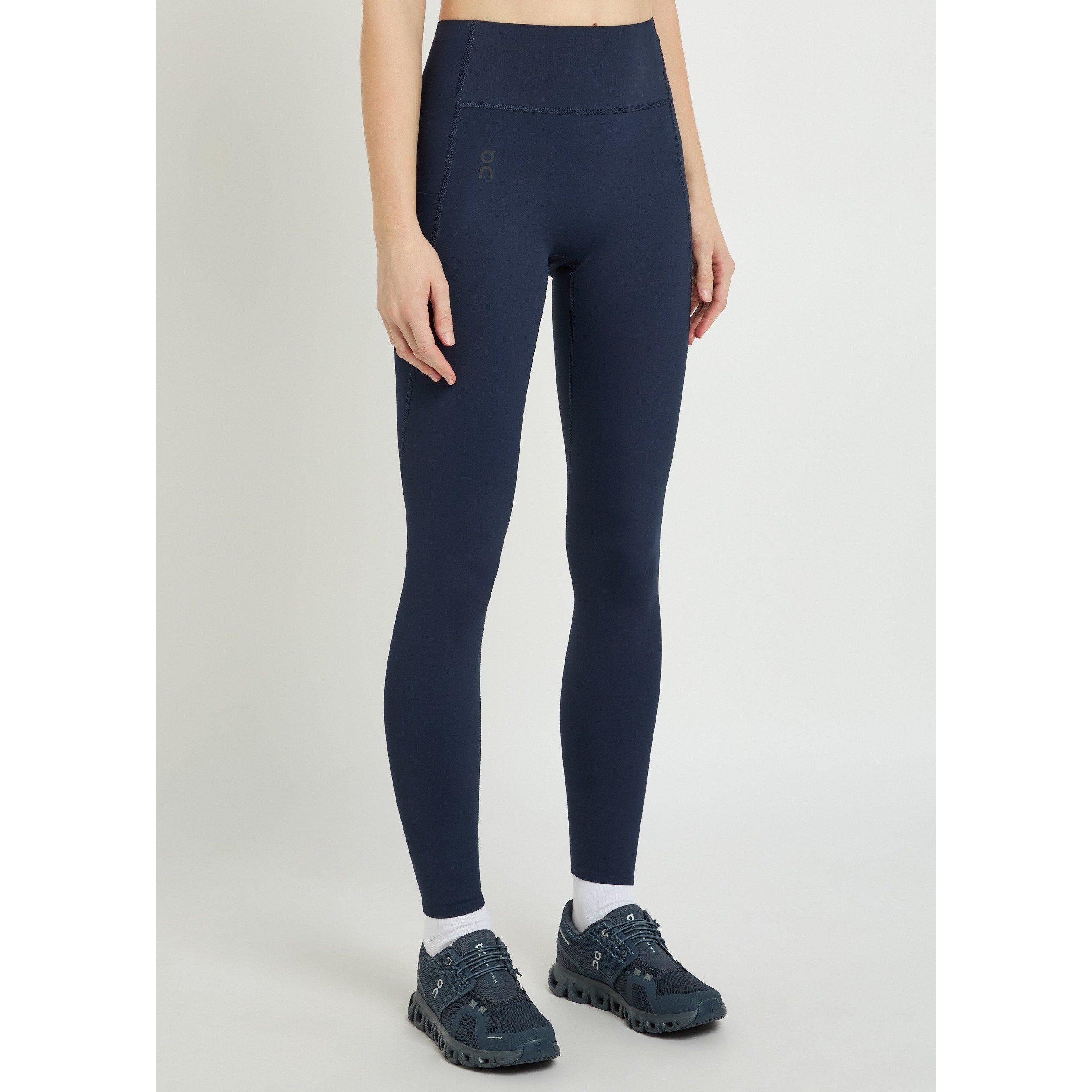 NAVY - On - Women's Studio High-Waisted Compression-Fit Performance Tights - 2