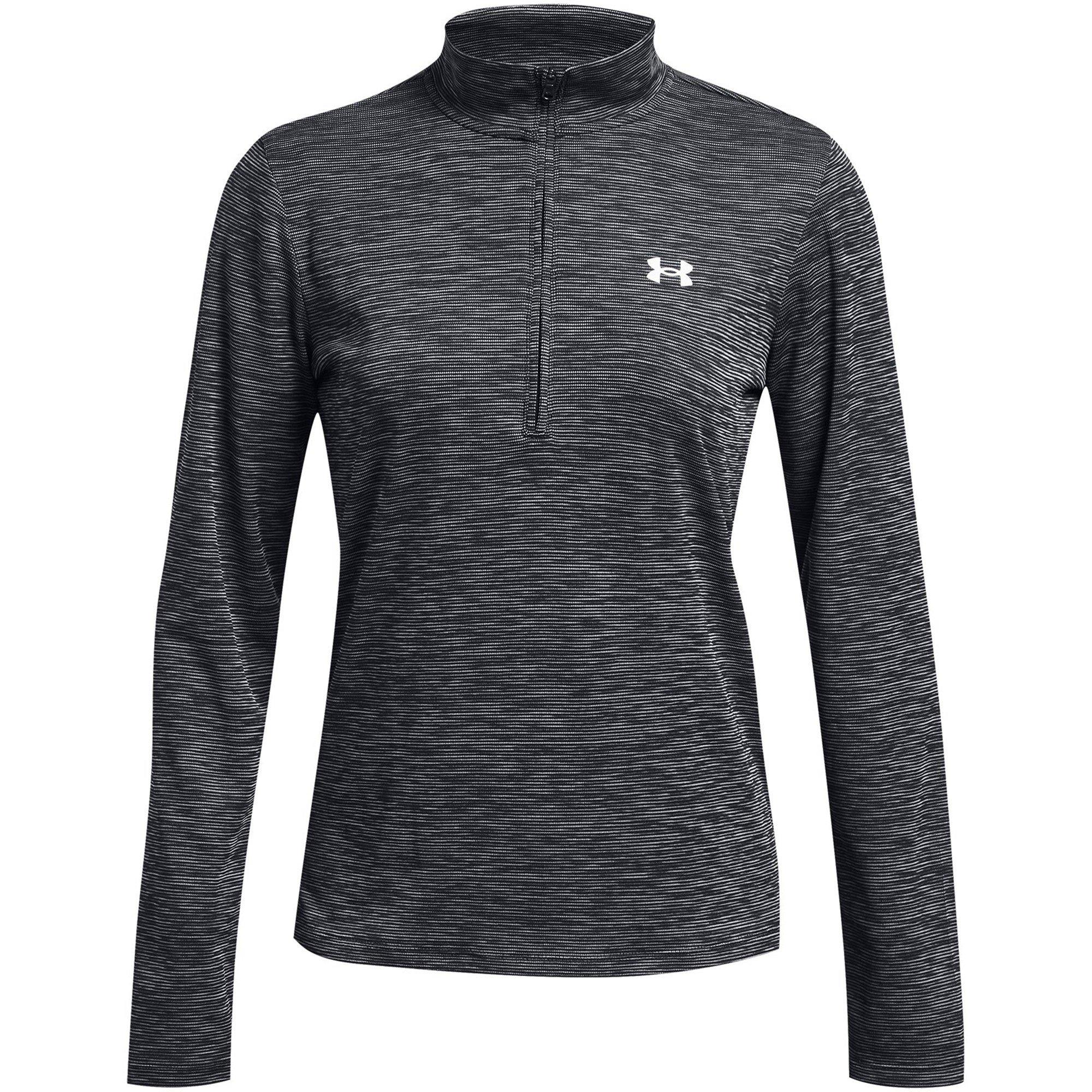 Zwart - Under Armour - UA Tech Textured 1/2 Ld99 - 1