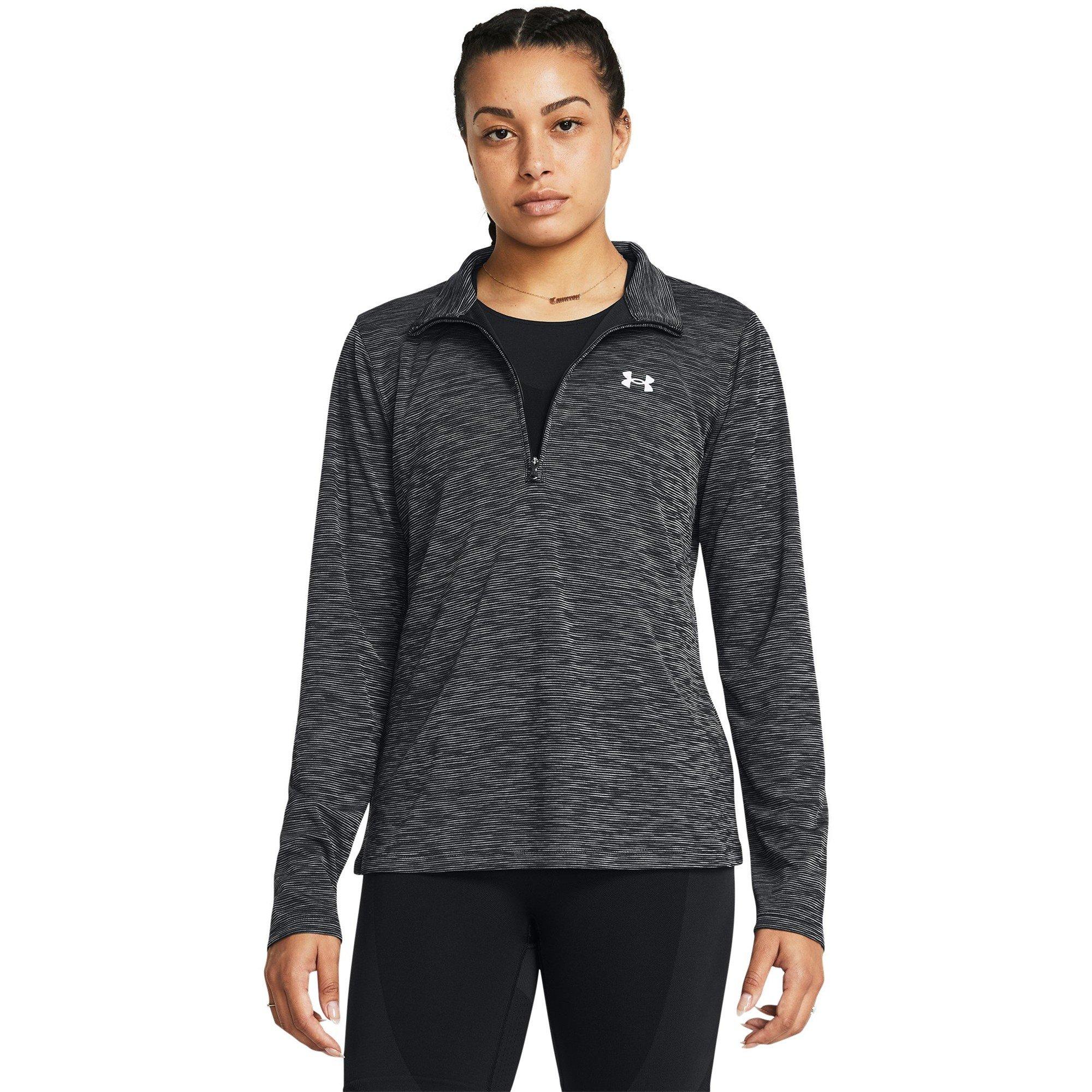 Zwart - Under Armour - UA Tech Textured 1/2 Ld99 - 3