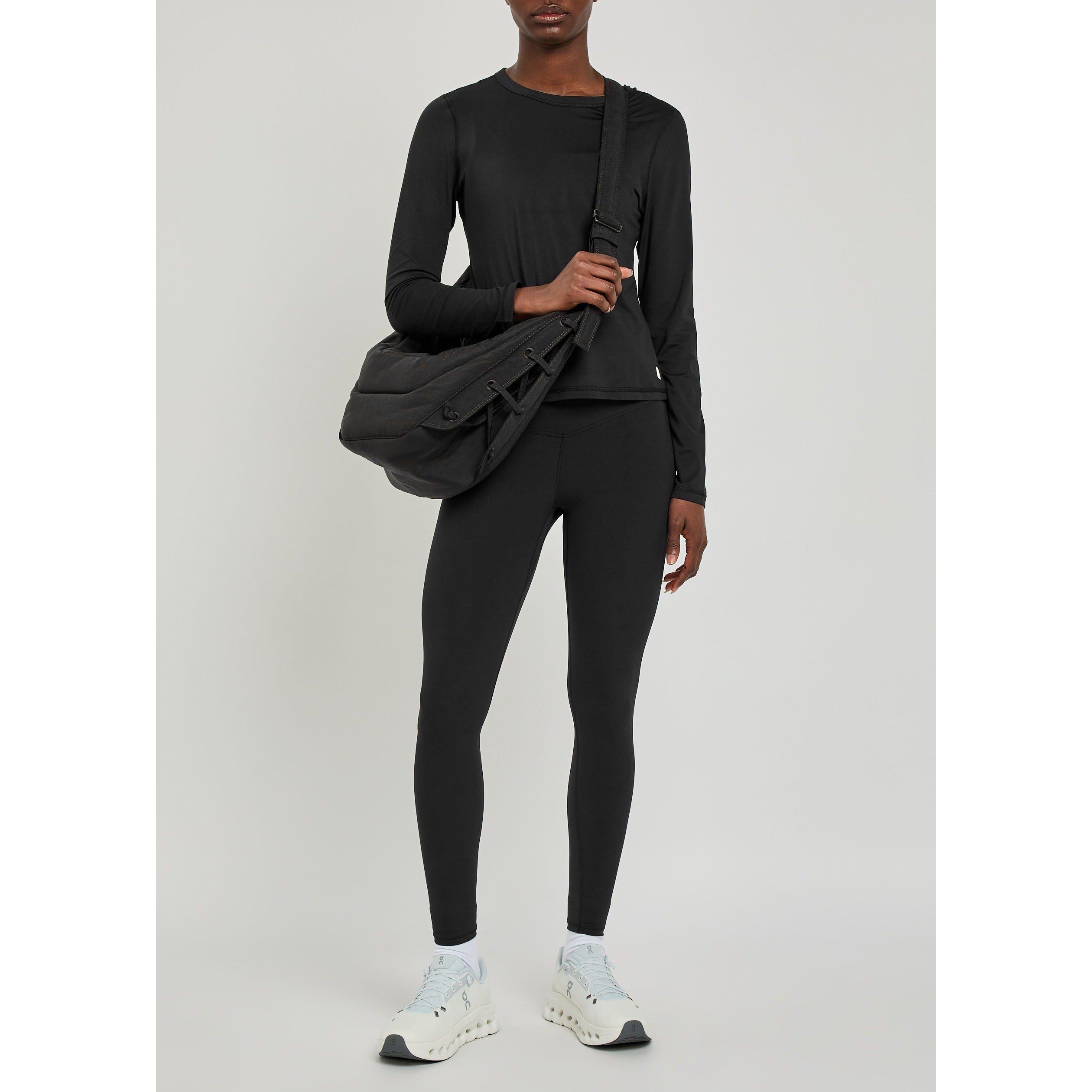 BLACK - Vuori - Women's Lux Long-Sleeve Crew-Neck T-Shirt - 5