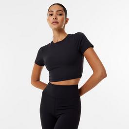 USA Pro x Sophie Habboo Short Sleeve Crop Tee