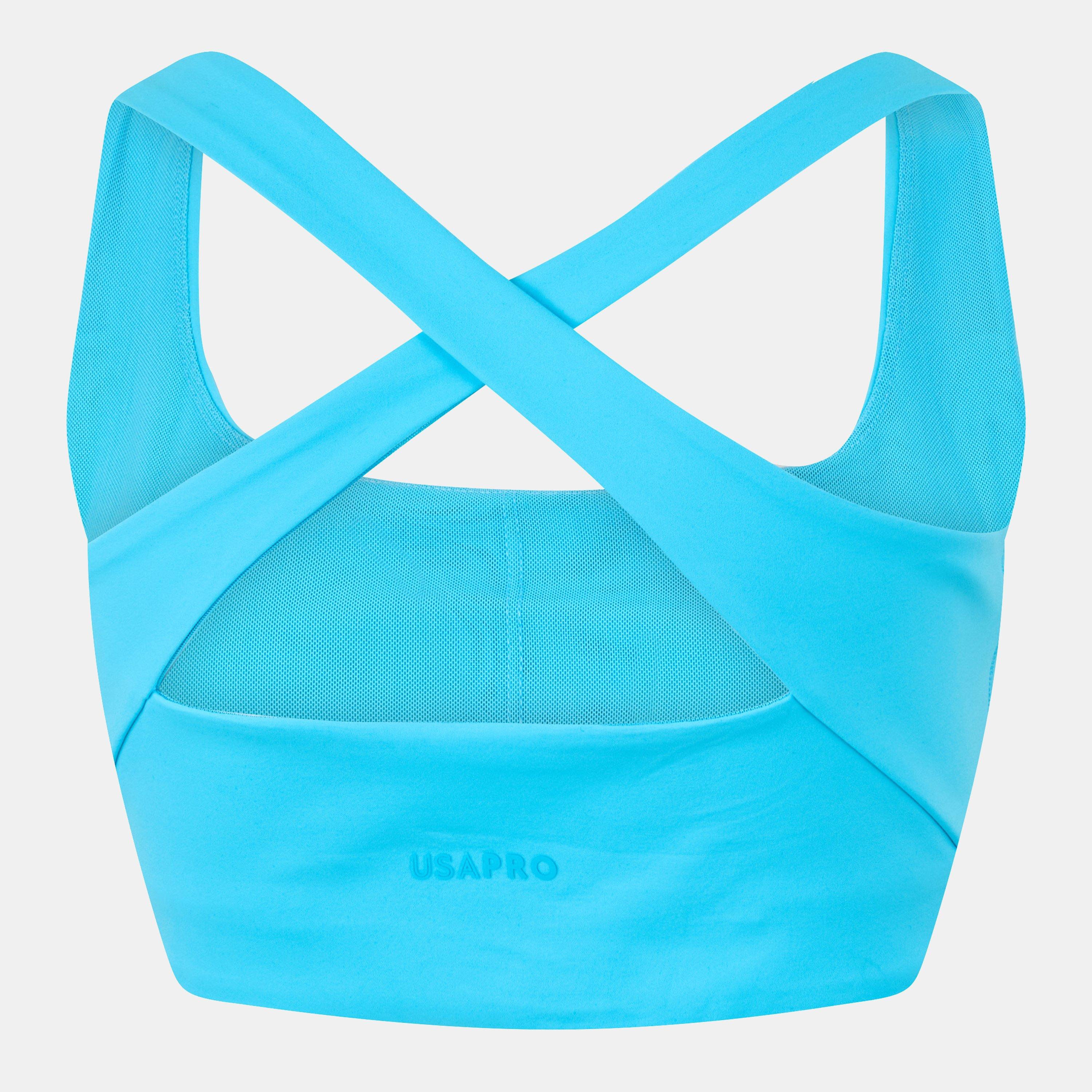 Aqua - USA Pro - Sophie Habboo Crossback Low Impact Sports Bra - 2
