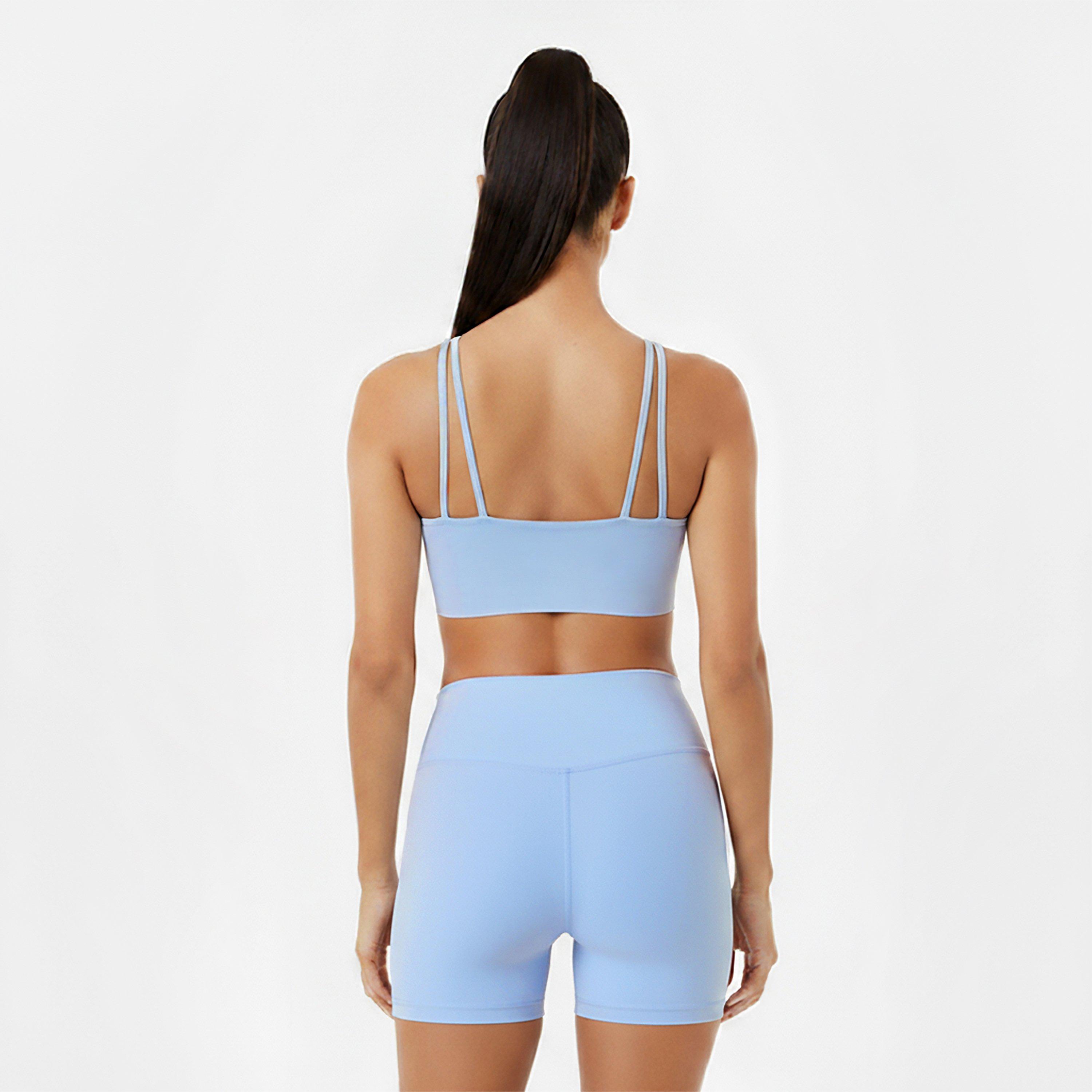 Brunera Blue - USA Pro - Sophie Habboo Moulded Cup Low Impact Sports Bra - 4