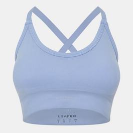 USA Pro x Sophie Habboo Seamless Rib Sports Bra