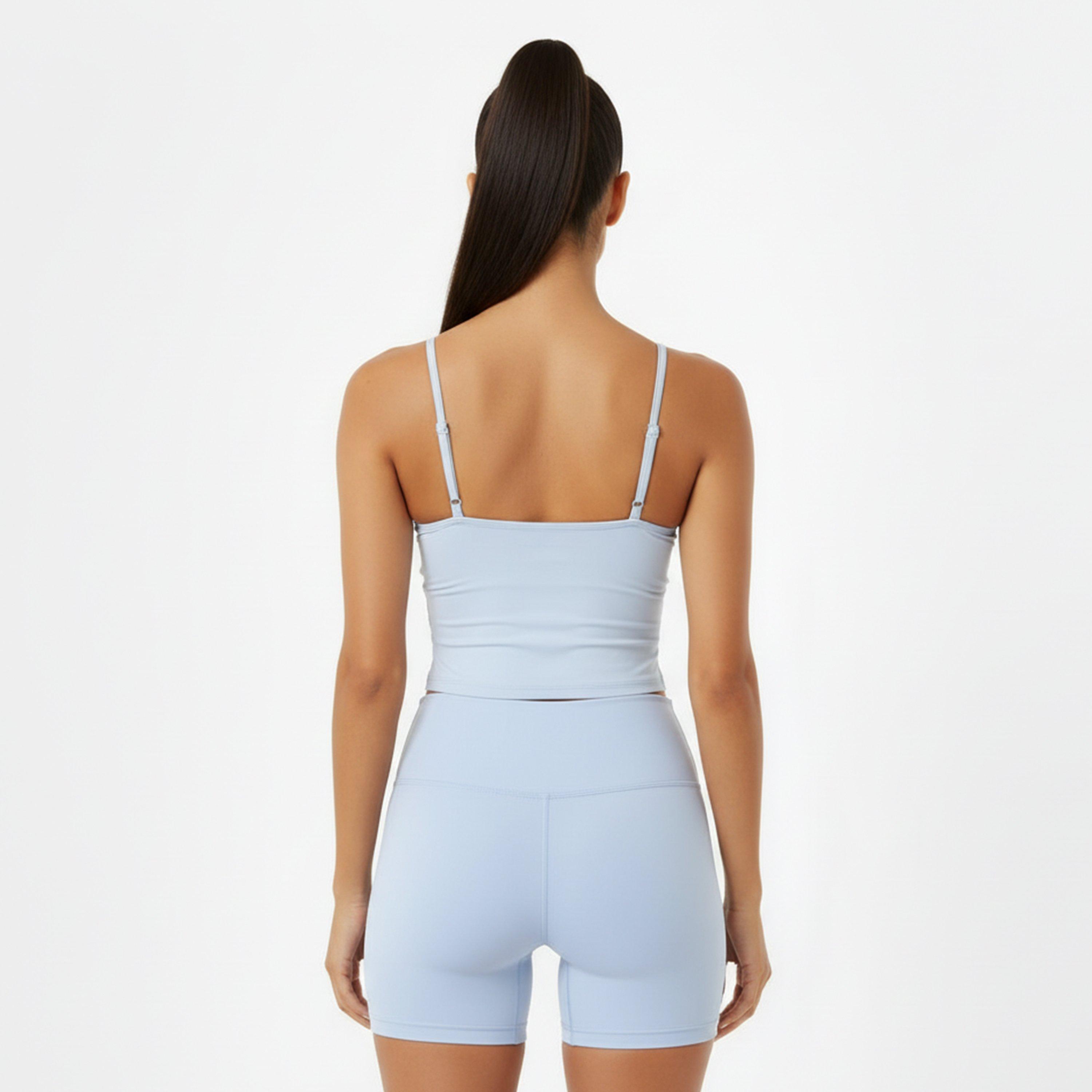 Brunera Blue - USA Pro - Sophie Habboo 2-in-1 Performance Gym Vest - 4