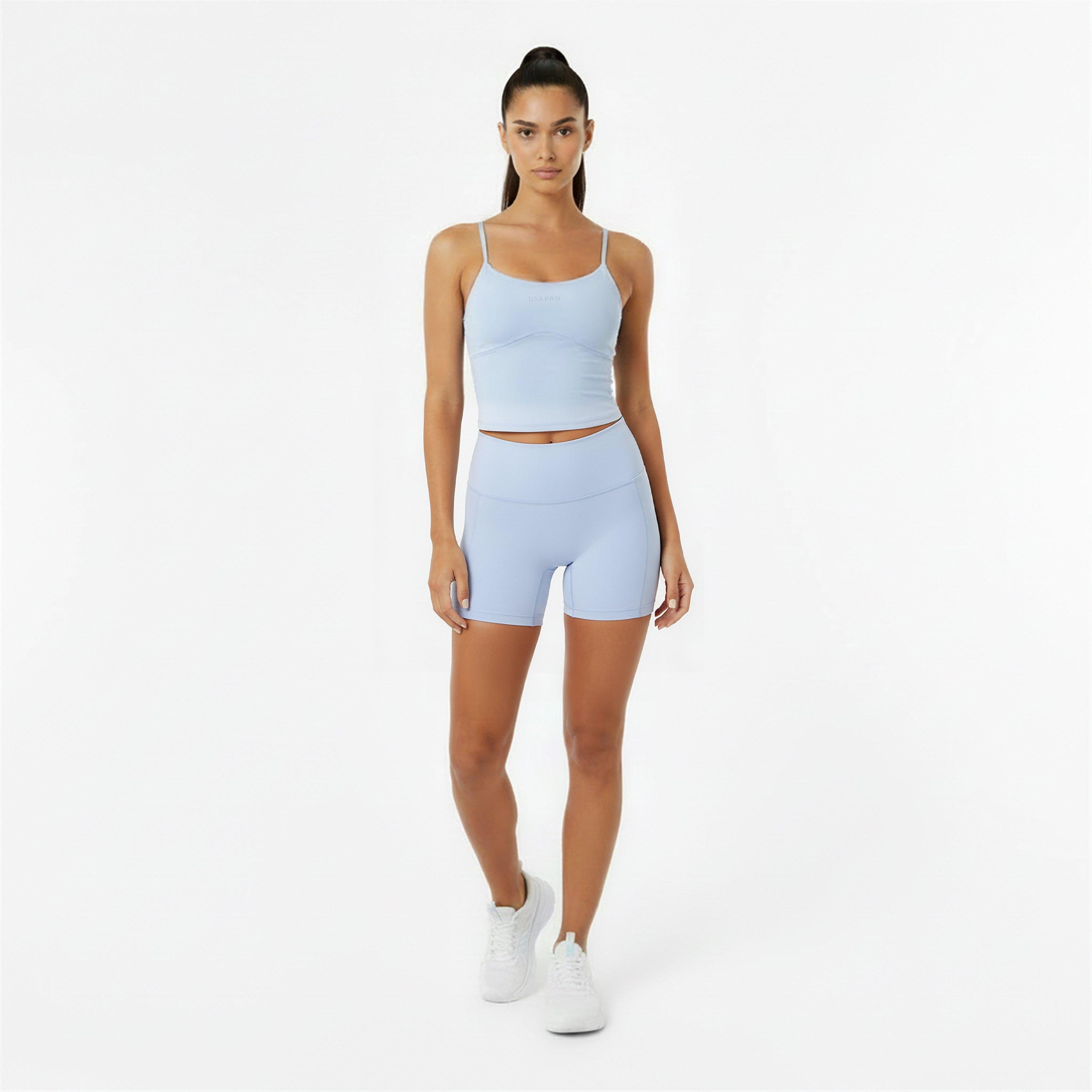 Brunera Blue - USA Pro - Sophie Habboo 2-in-1 Performance Gym Vest - 5