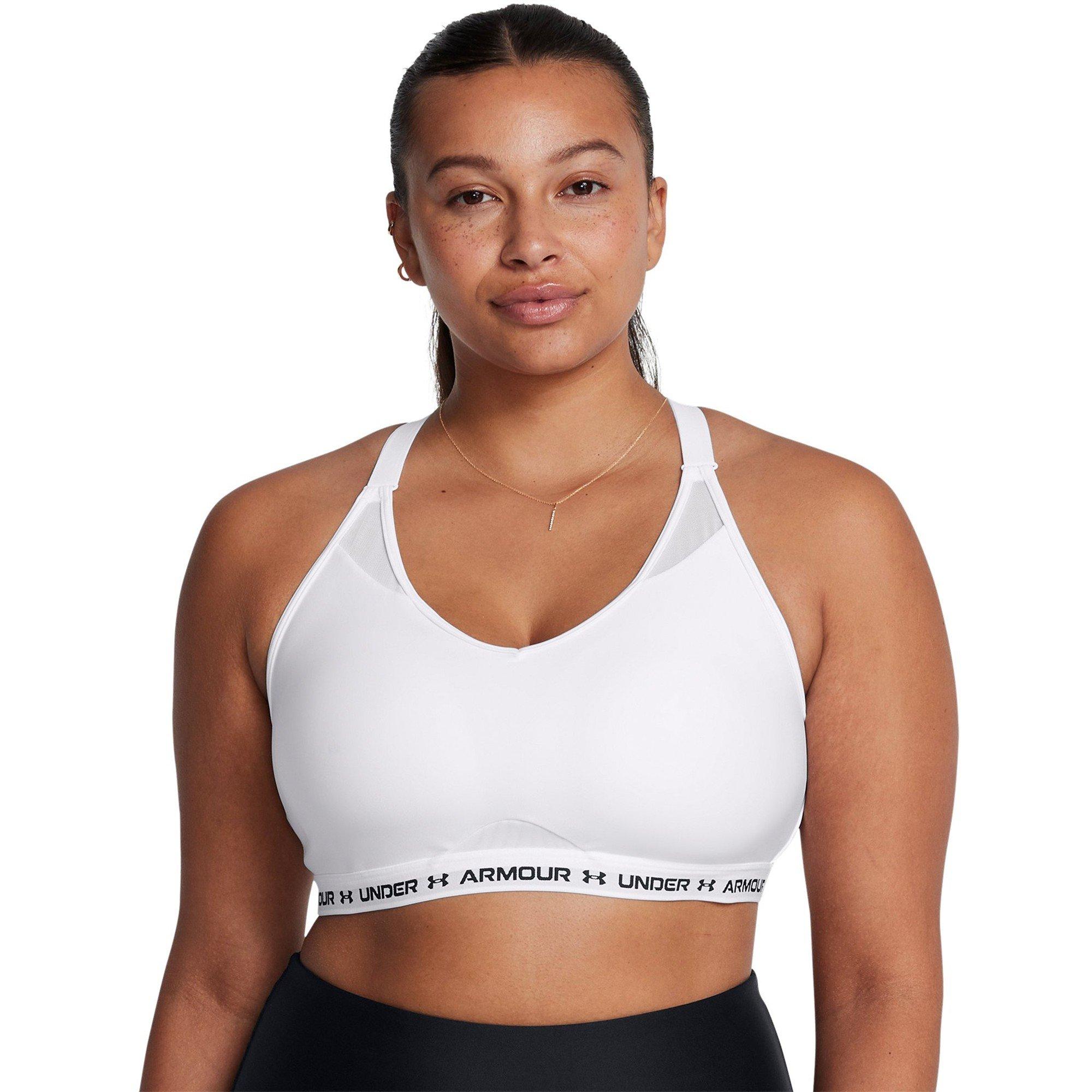 White - Under Armour - UA Crossback Low Bra Ld99 - 11