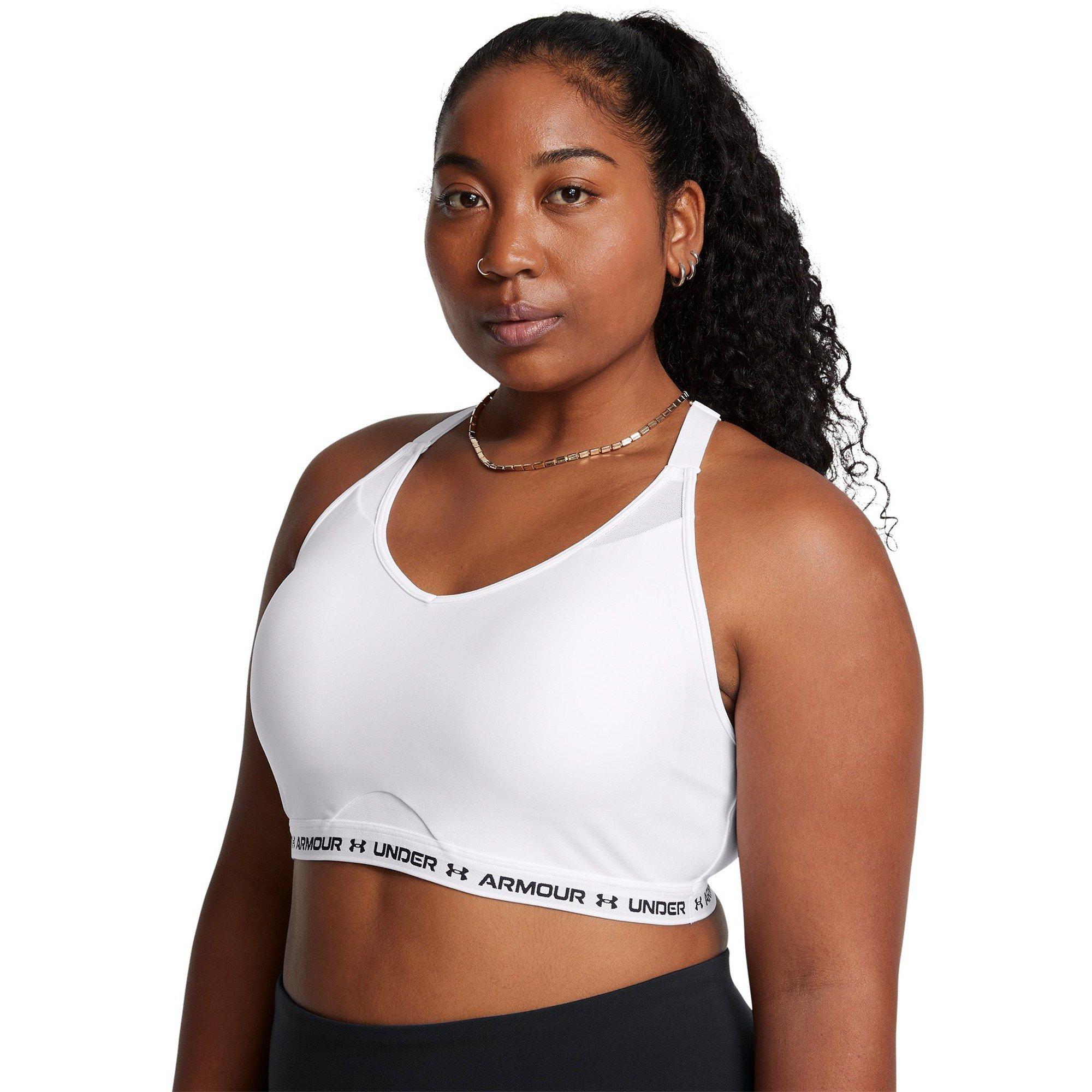 White - Under Armour - UA Crossback Low Bra Ld99 - 13