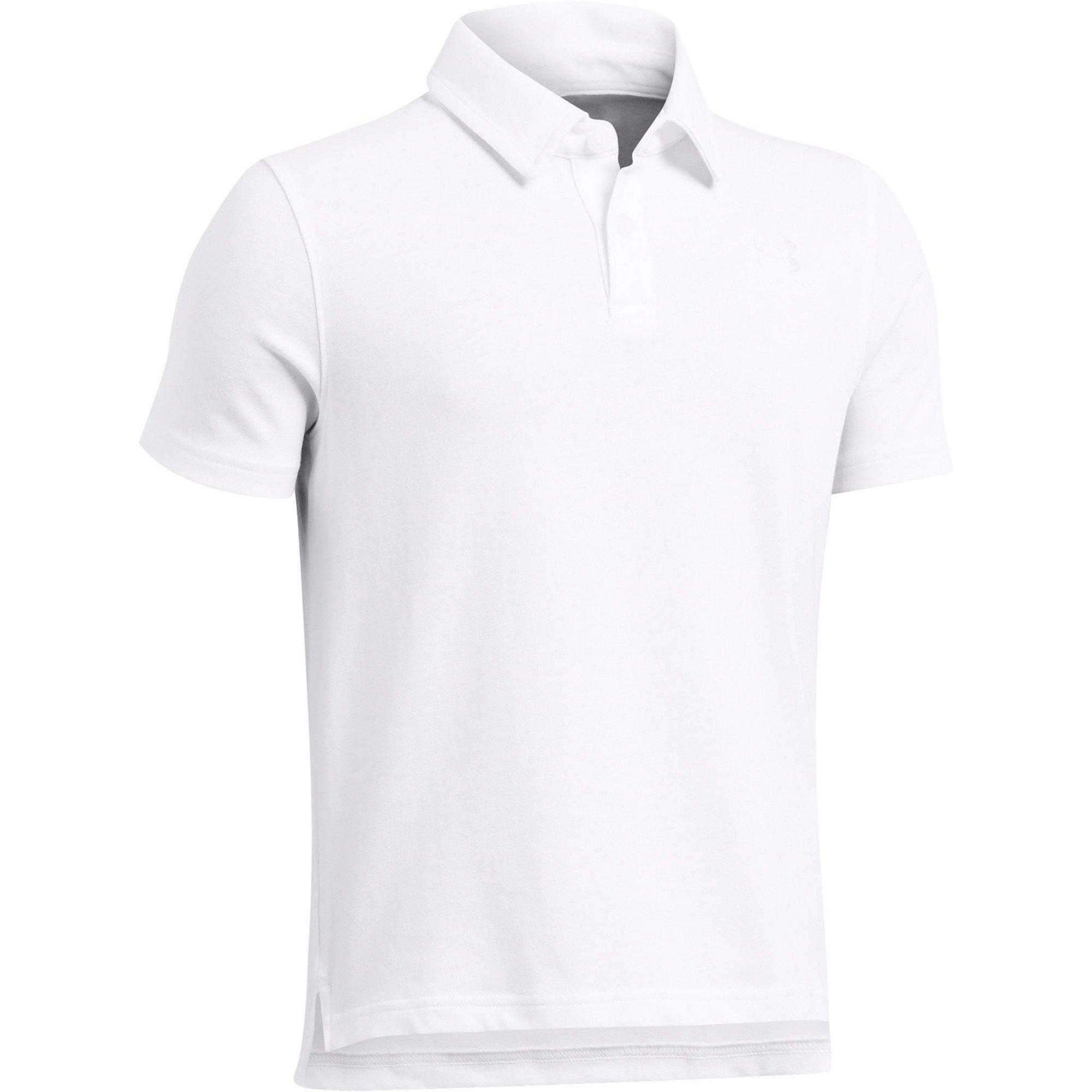 Blanco - Under Armour - Under Armour Ua B Icon Polo Shirt Boys - 3