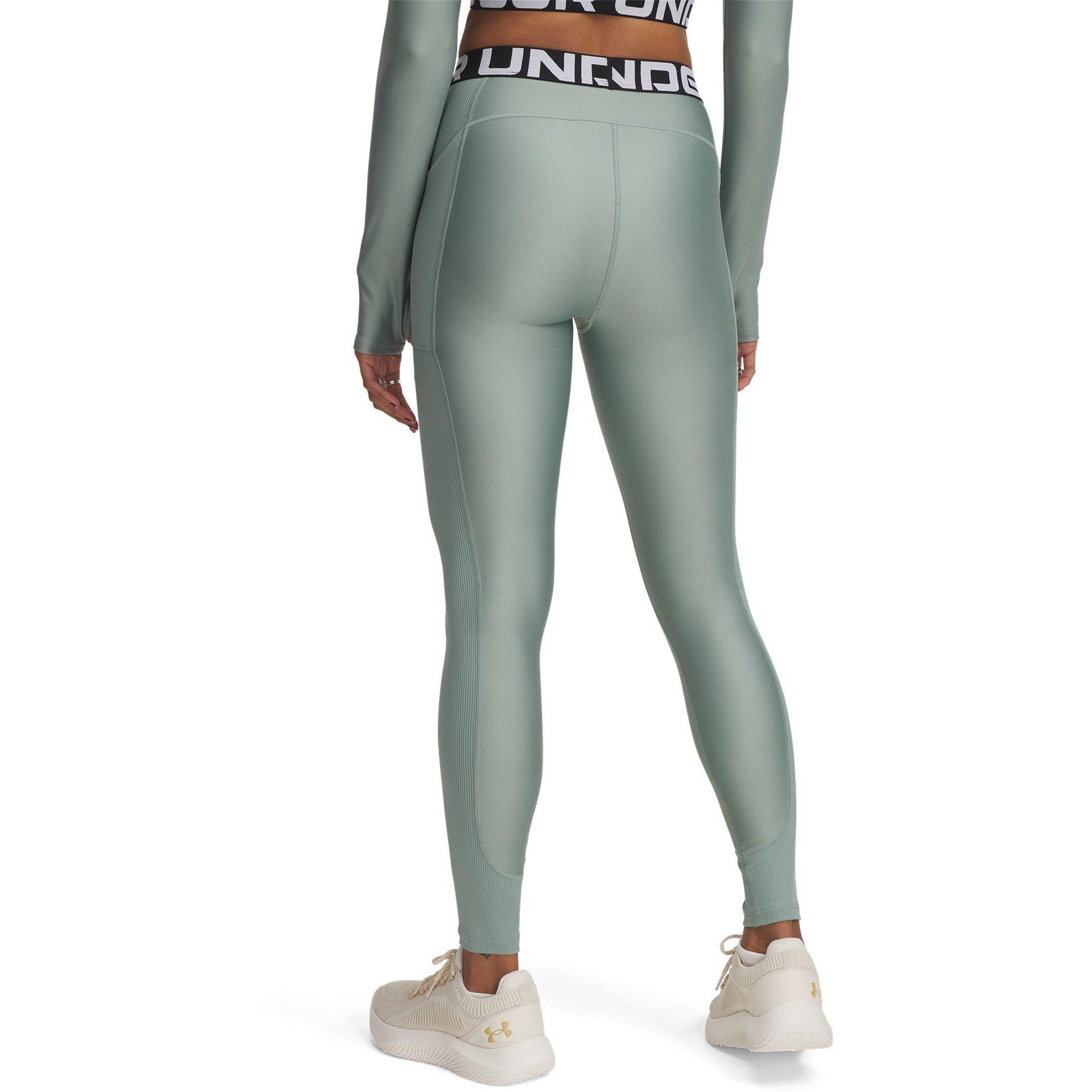 Grün - Under Armour - UA HG Rib Legging Ld99 - 2