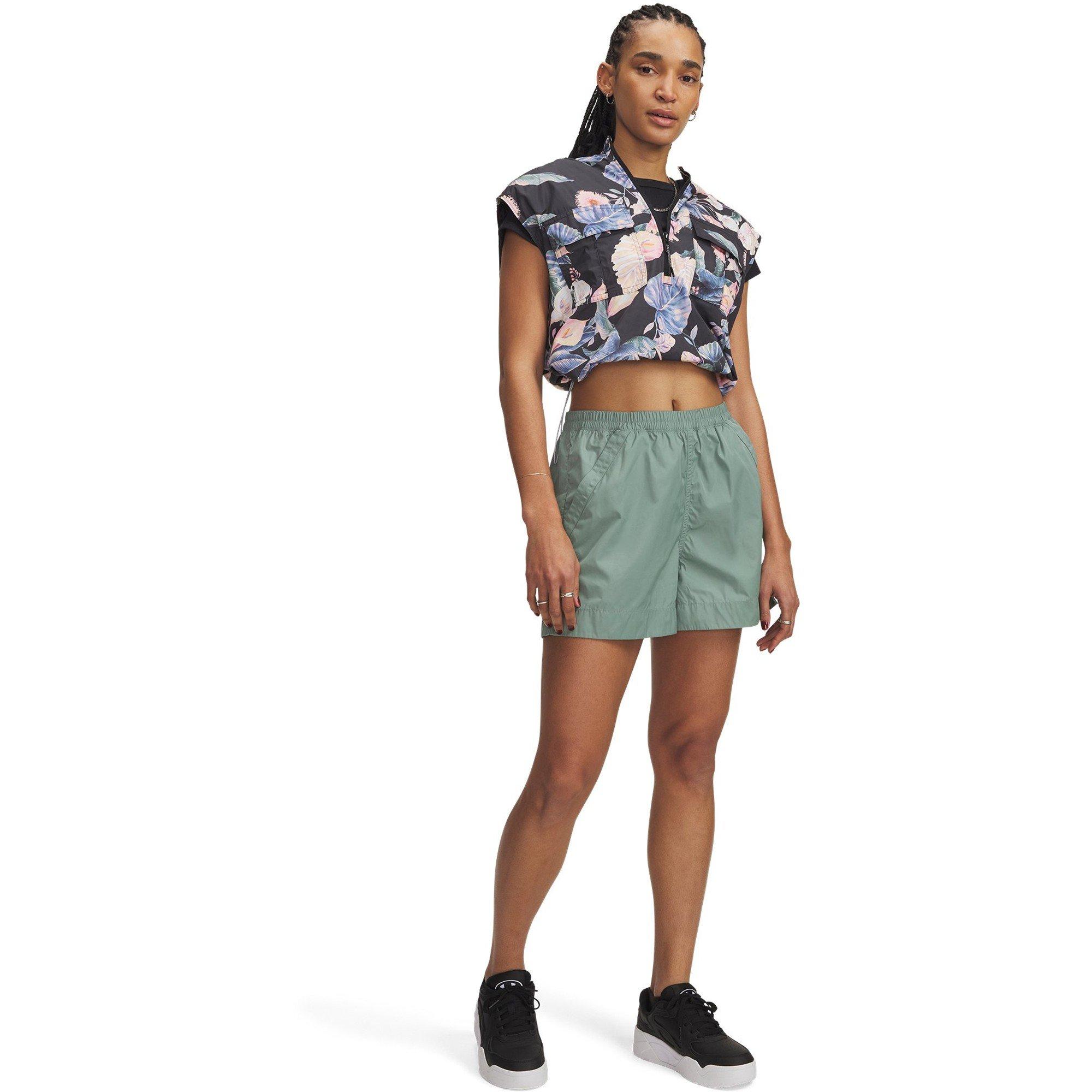 Grøn - Under Armour - Women's Unstoppable Utility Shorts - 5