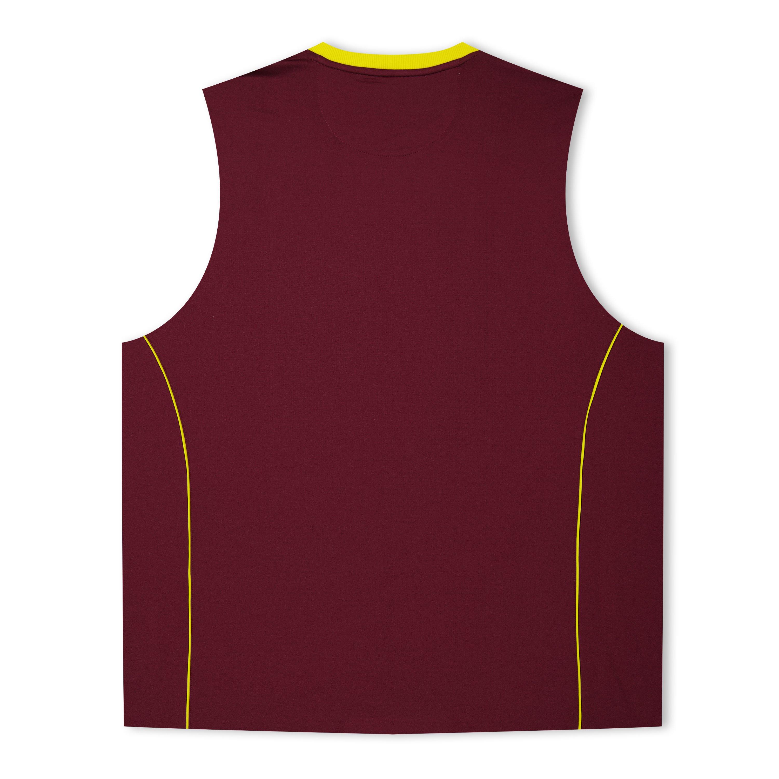 Maroon - Castore - West Indies Sleeveless Cricket Jumper - 2