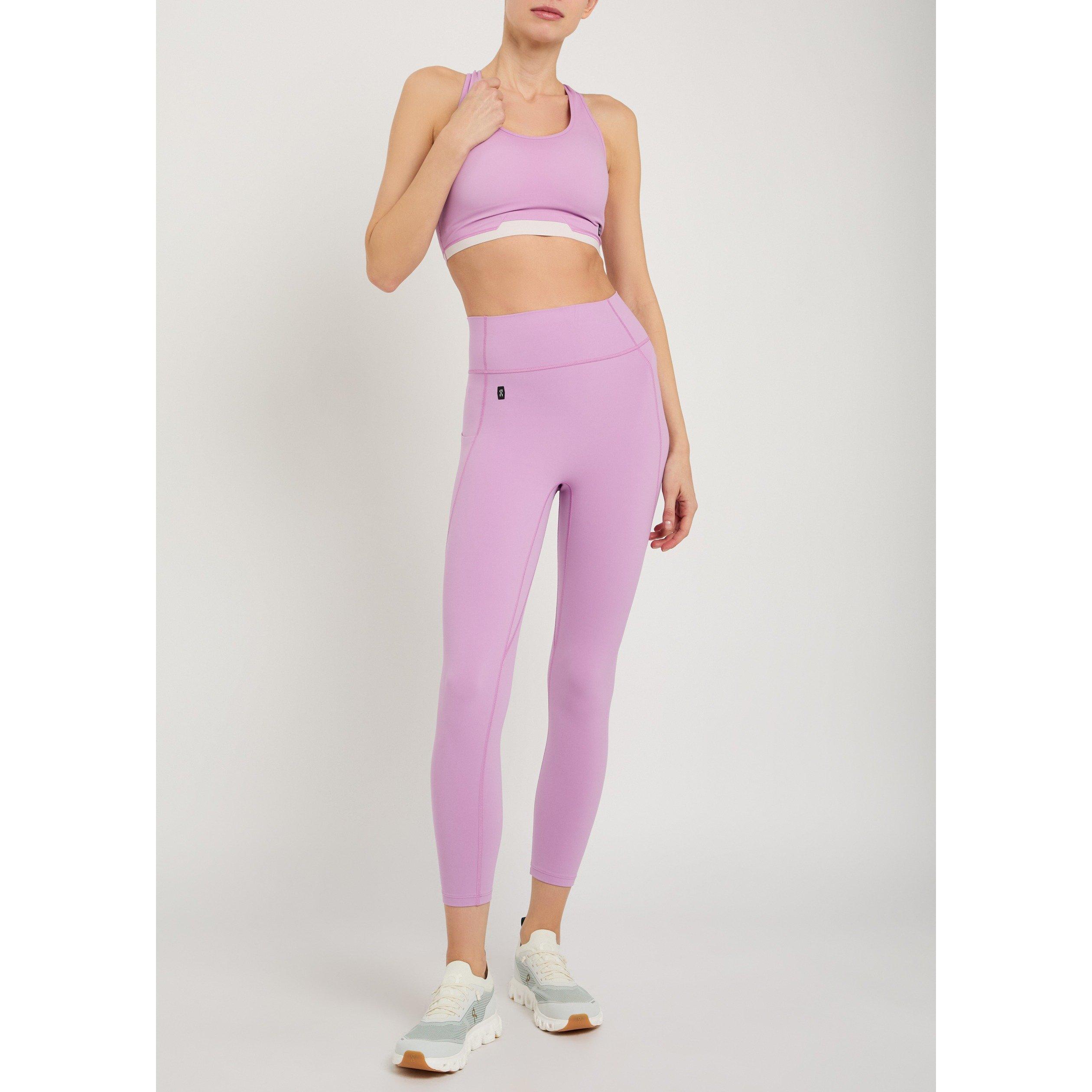 LIGHT PURPLE - On - LG Studio Tights 7/8 - 5