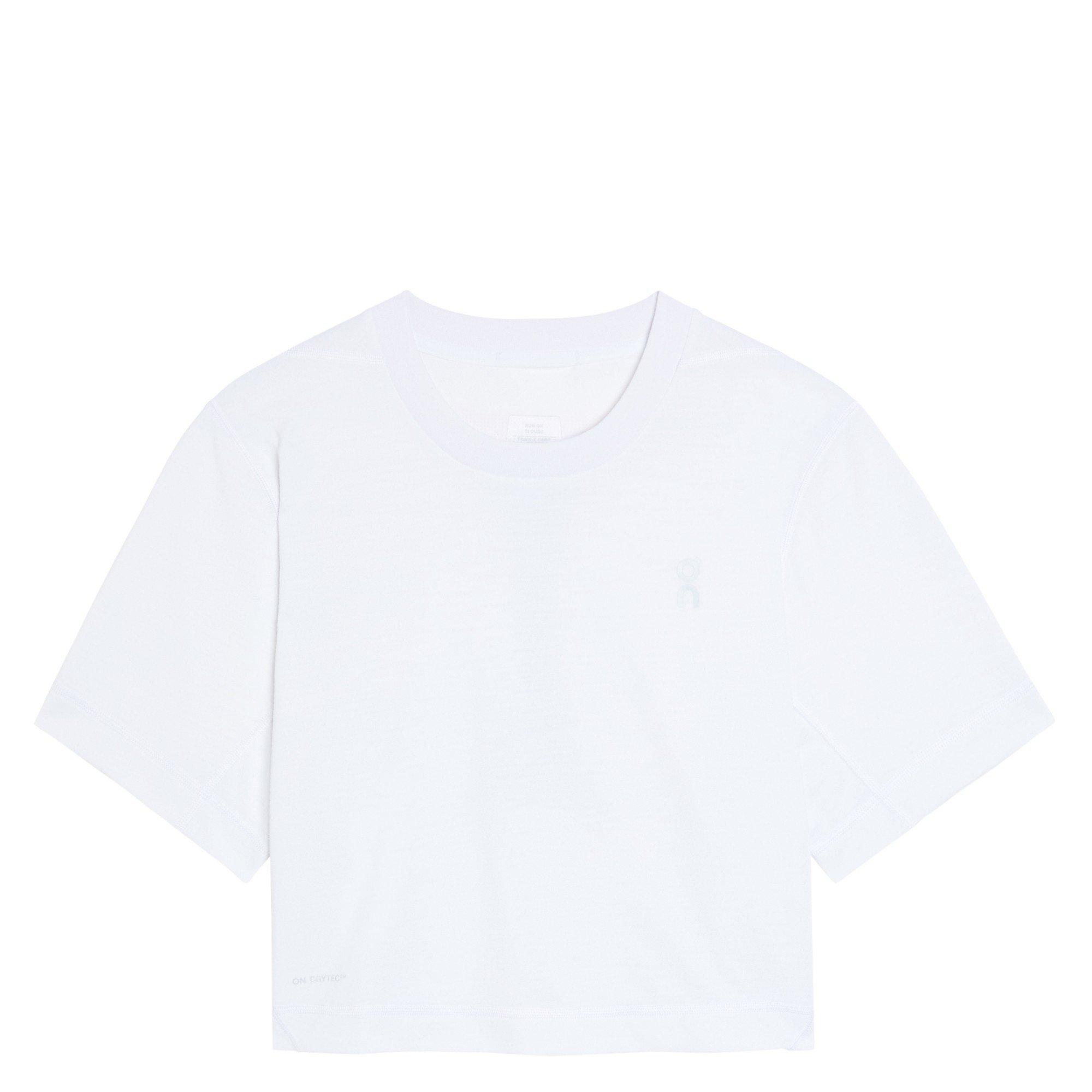 WHITE - On - T Train-T Crop Graphic
