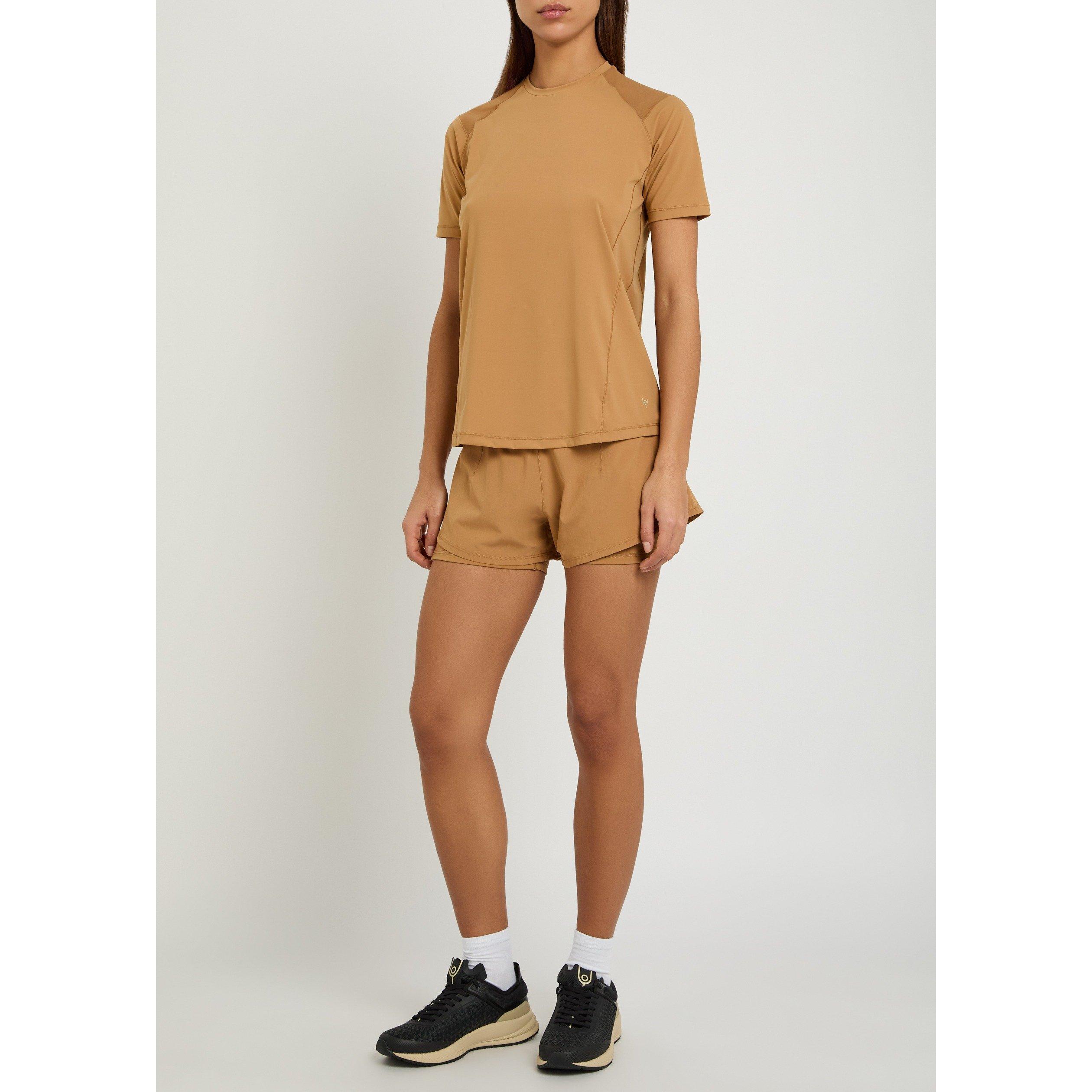 LIGHT BROWN - Now You Live - Women's Waterley Short-Sleeve Performance T-Shirt - 5