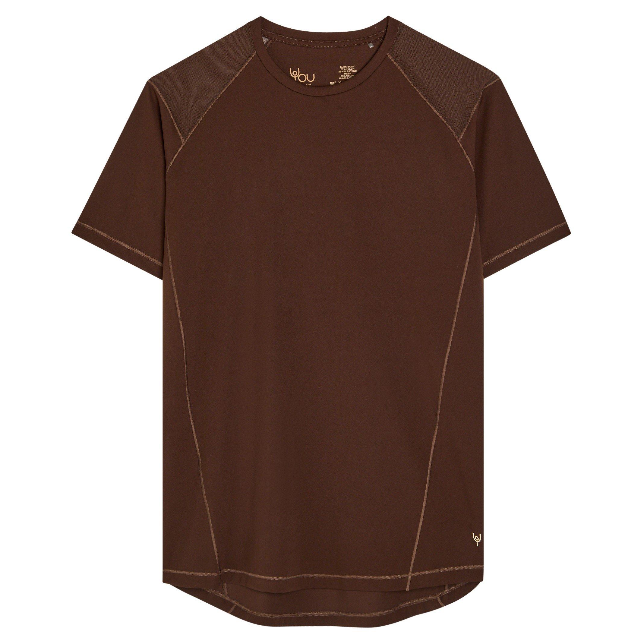 BROWN - Now You Live - WATERLEY T-SHIRT
