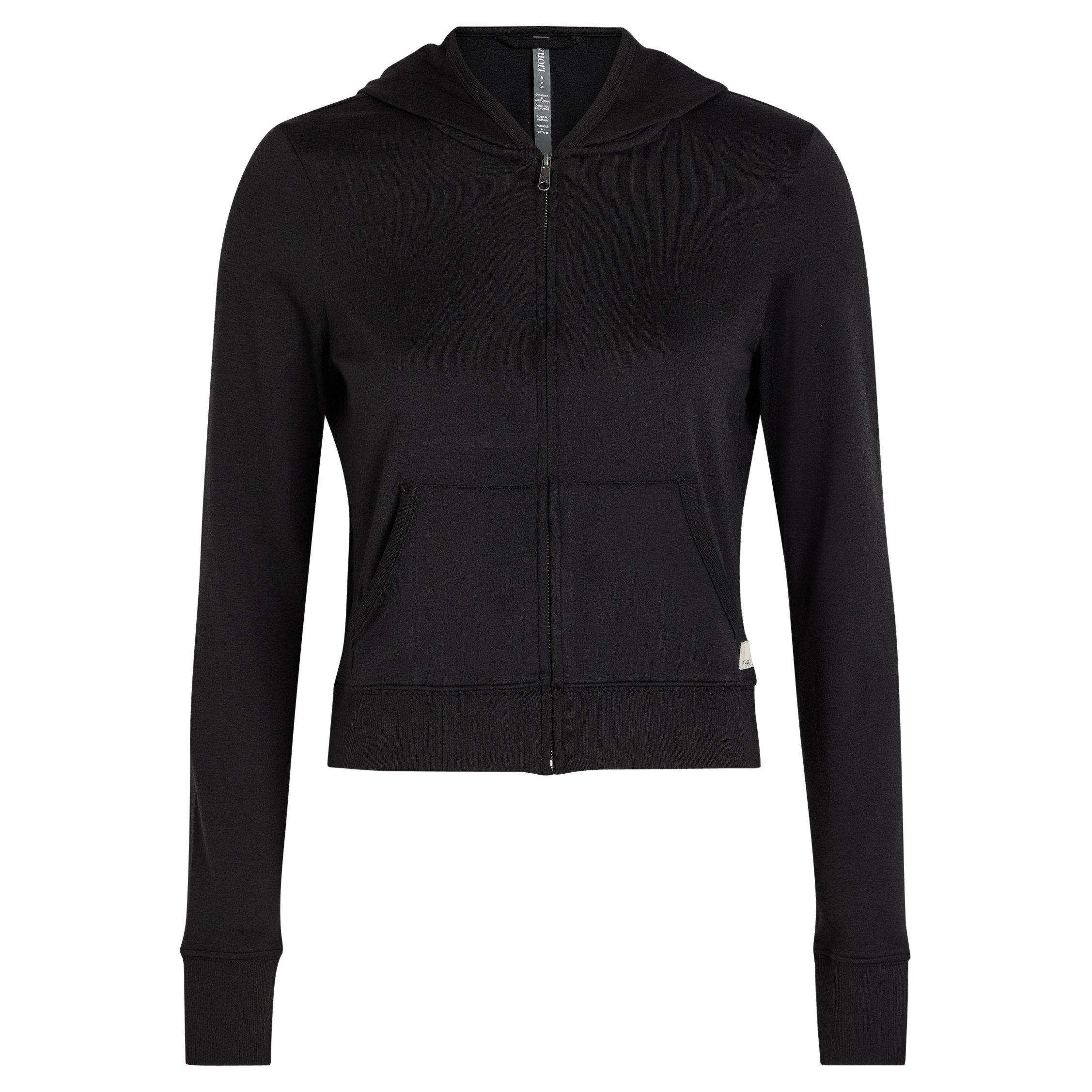 BLACK - Vuori - H HALO MINI FULL ZIP HOOD